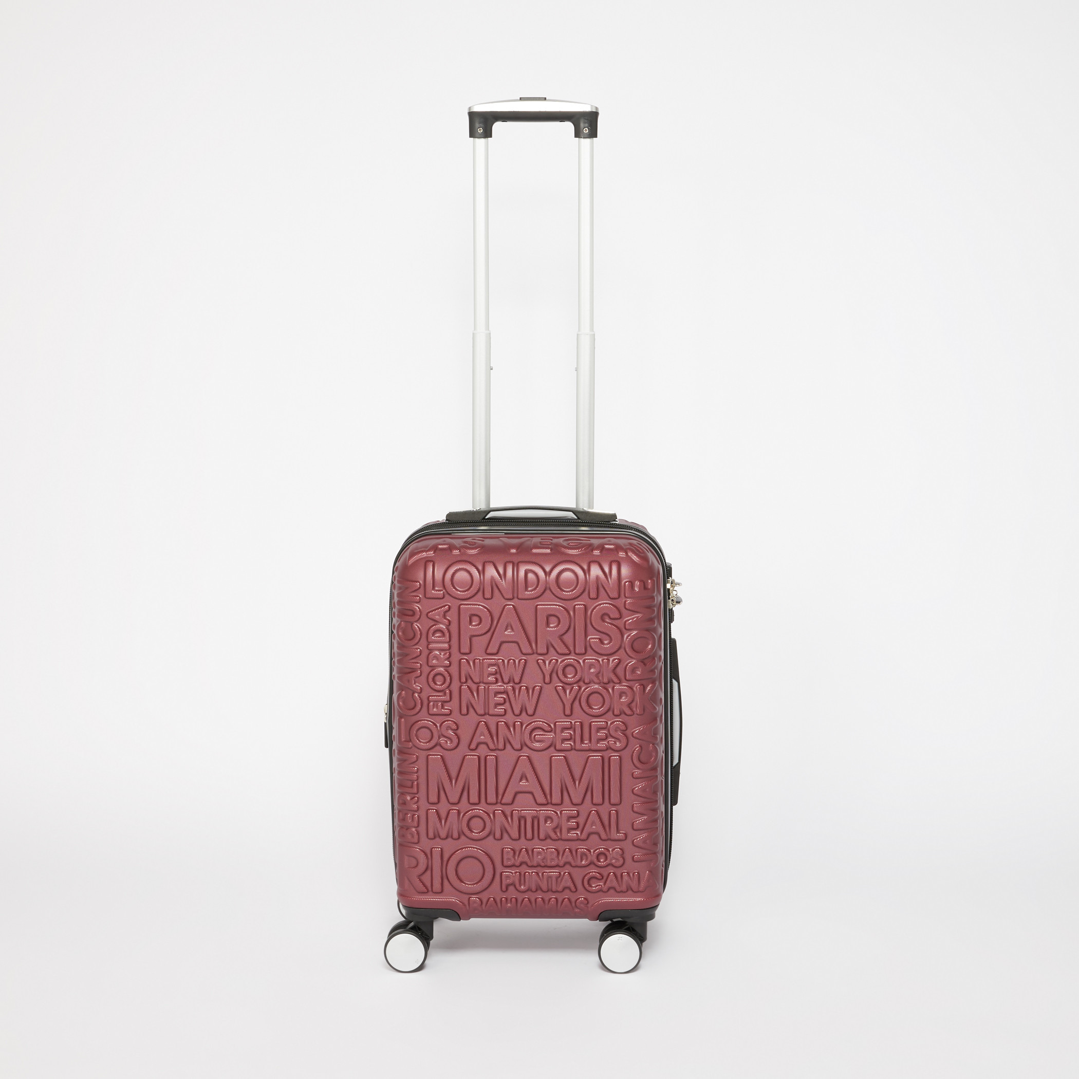 IT luggage Textured Trolley Bag with Retractable Handle-travel-luggagesandbags-luggage-image-4