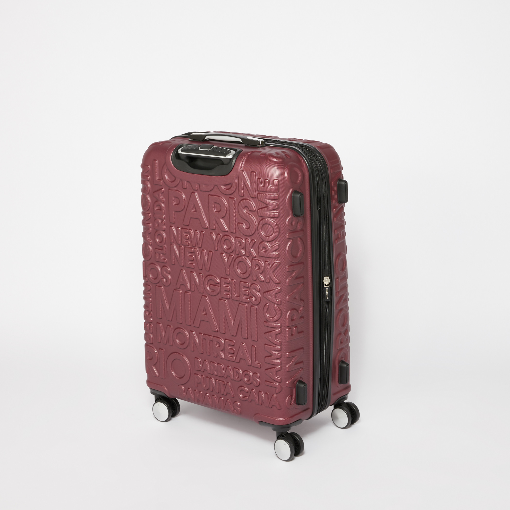 IT luggage Textured Trolley Bag with Retractable Handle-travel-luggagesandbags-luggage-image-5