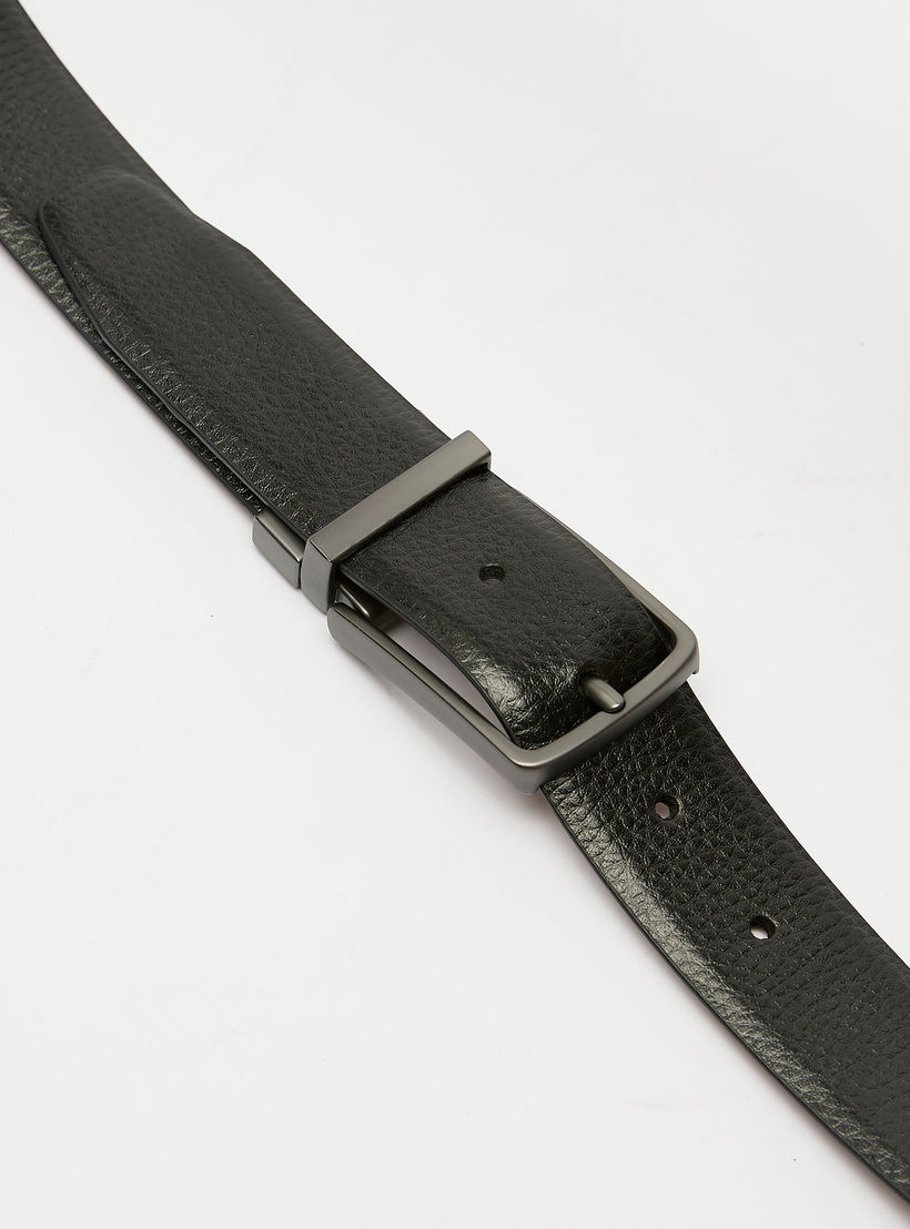 حزام خصر بارز الملمس بإبزيم بدبوس للإغلاق من دوتشيني-men-beltsandwallets-belts-image-3
