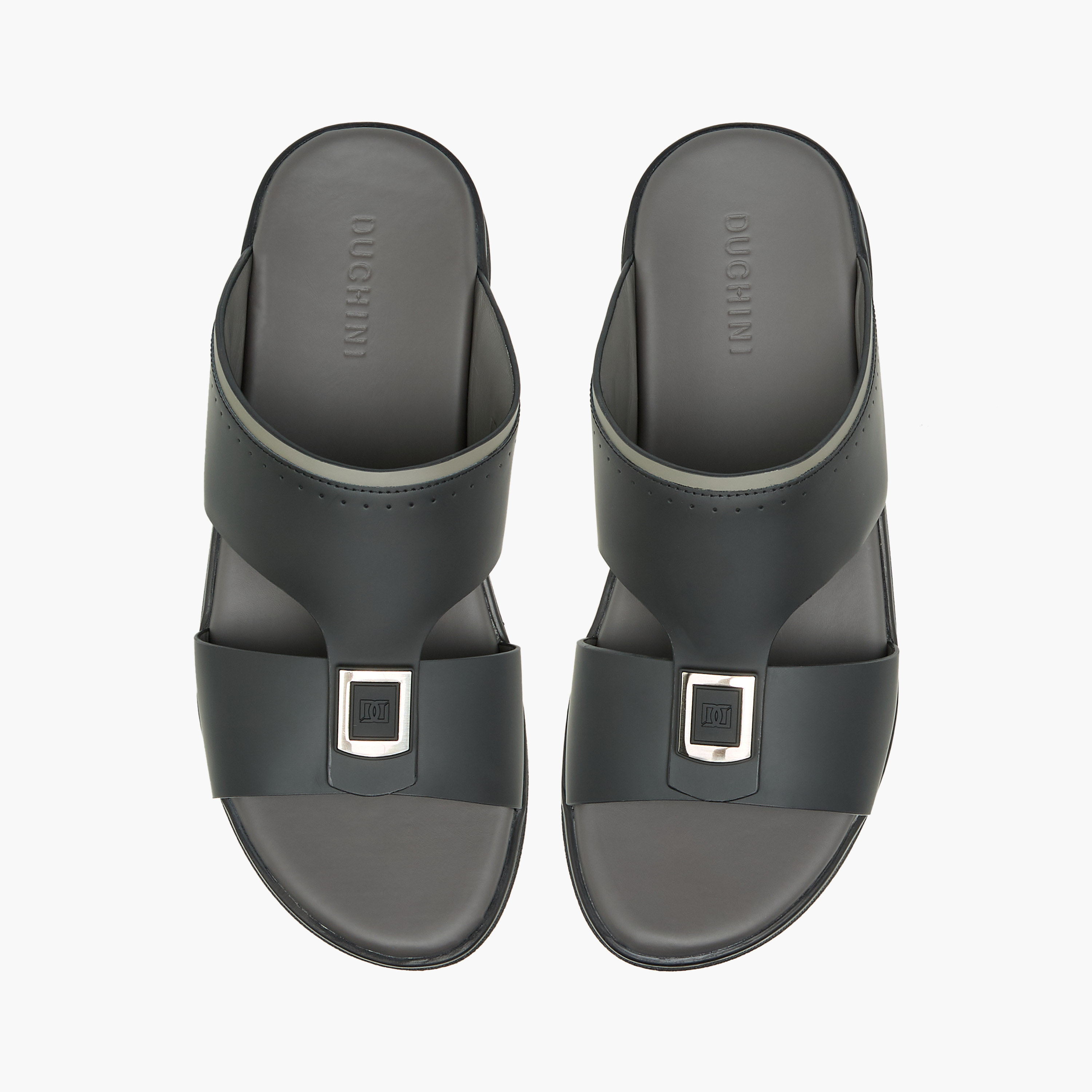 Duchini Men Leather Arabic Sandals-men-shoes-sandals-image-1