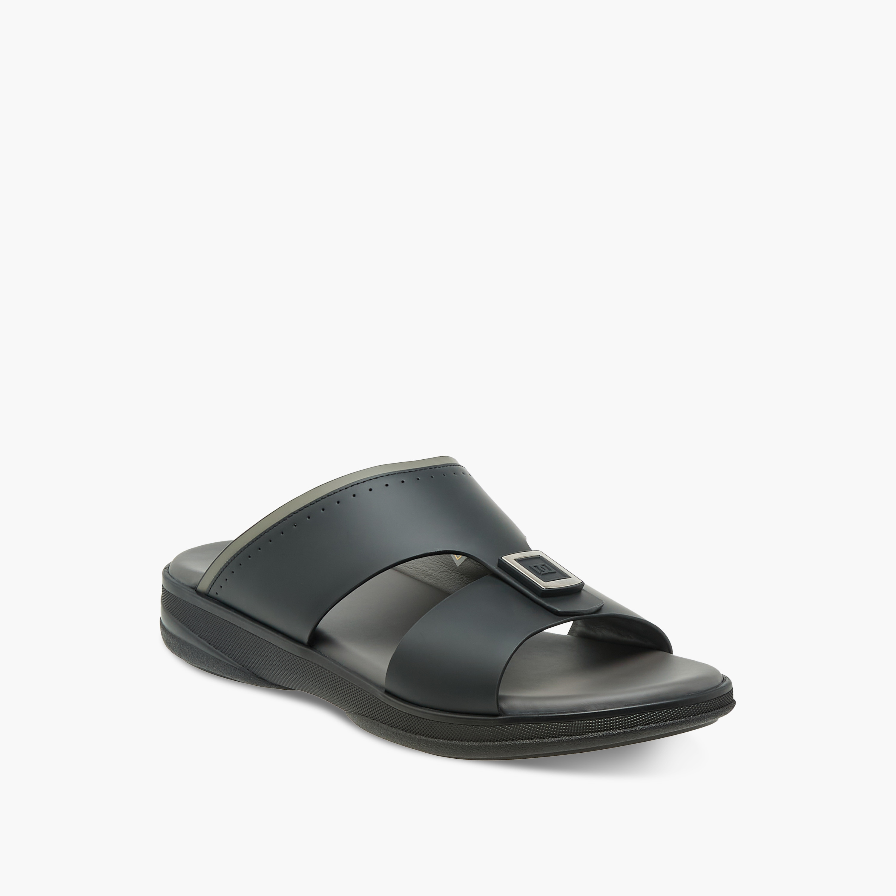 Duchini Men Leather Arabic Sandals-men-shoes-sandals-image-2