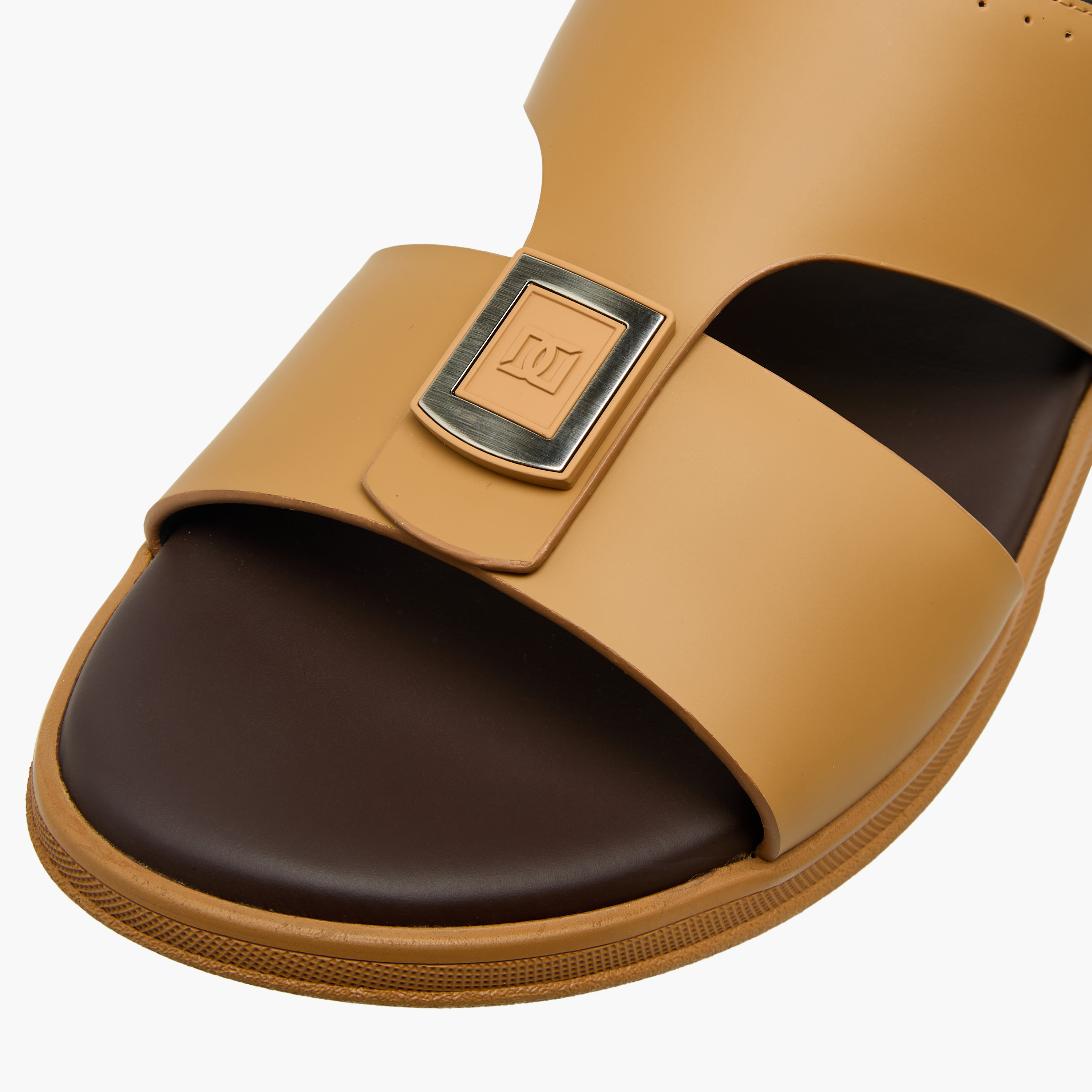 Duchini Men Leather Arabic Sandals-men-shoes-sandals-image-4