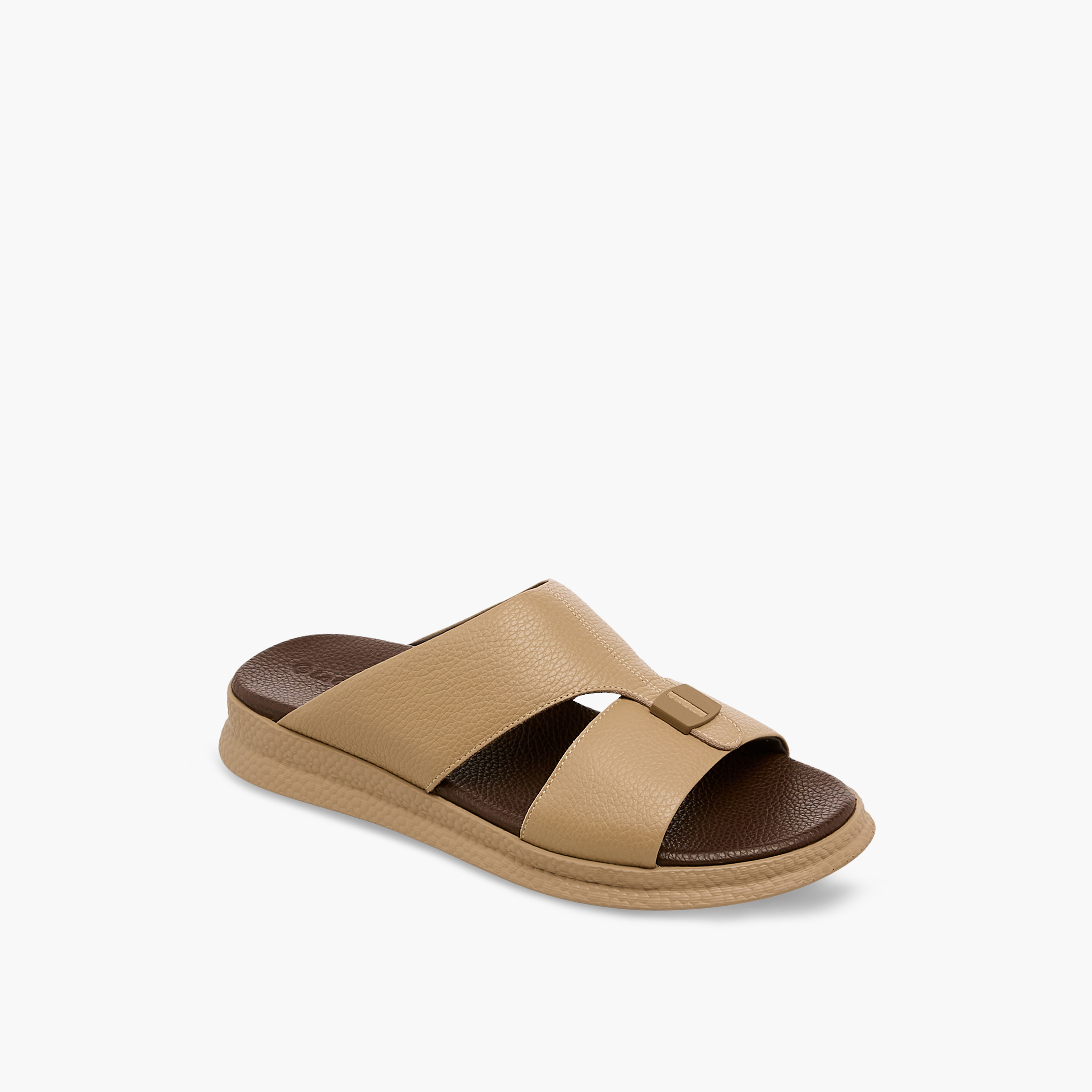 صندل عربي جلد سهل الارتداء للرجال من لو كونفورت-men-shoes-sandals-image-2