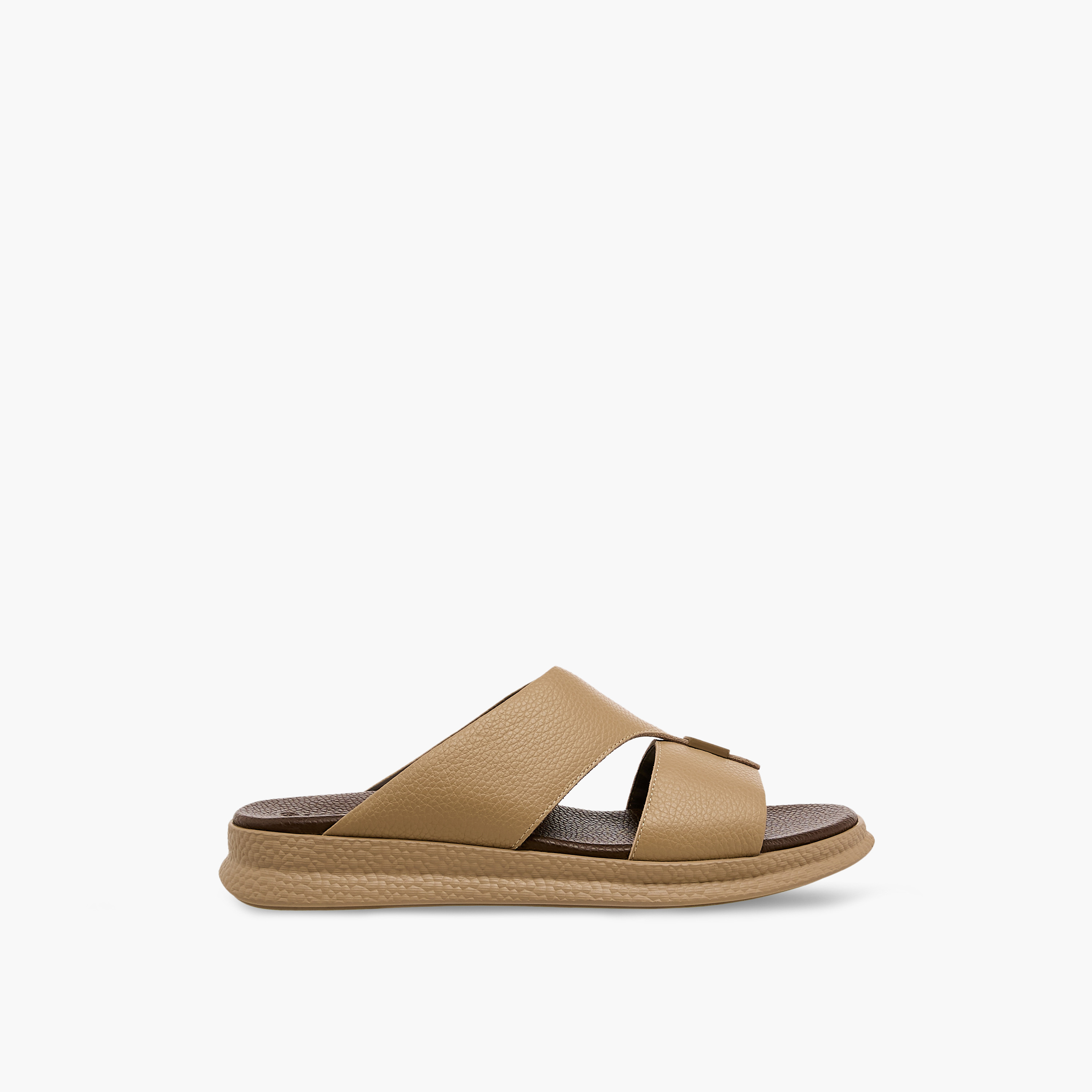 صندل عربي جلد سهل الارتداء للرجال من لو كونفورت-men-shoes-sandals-image-3