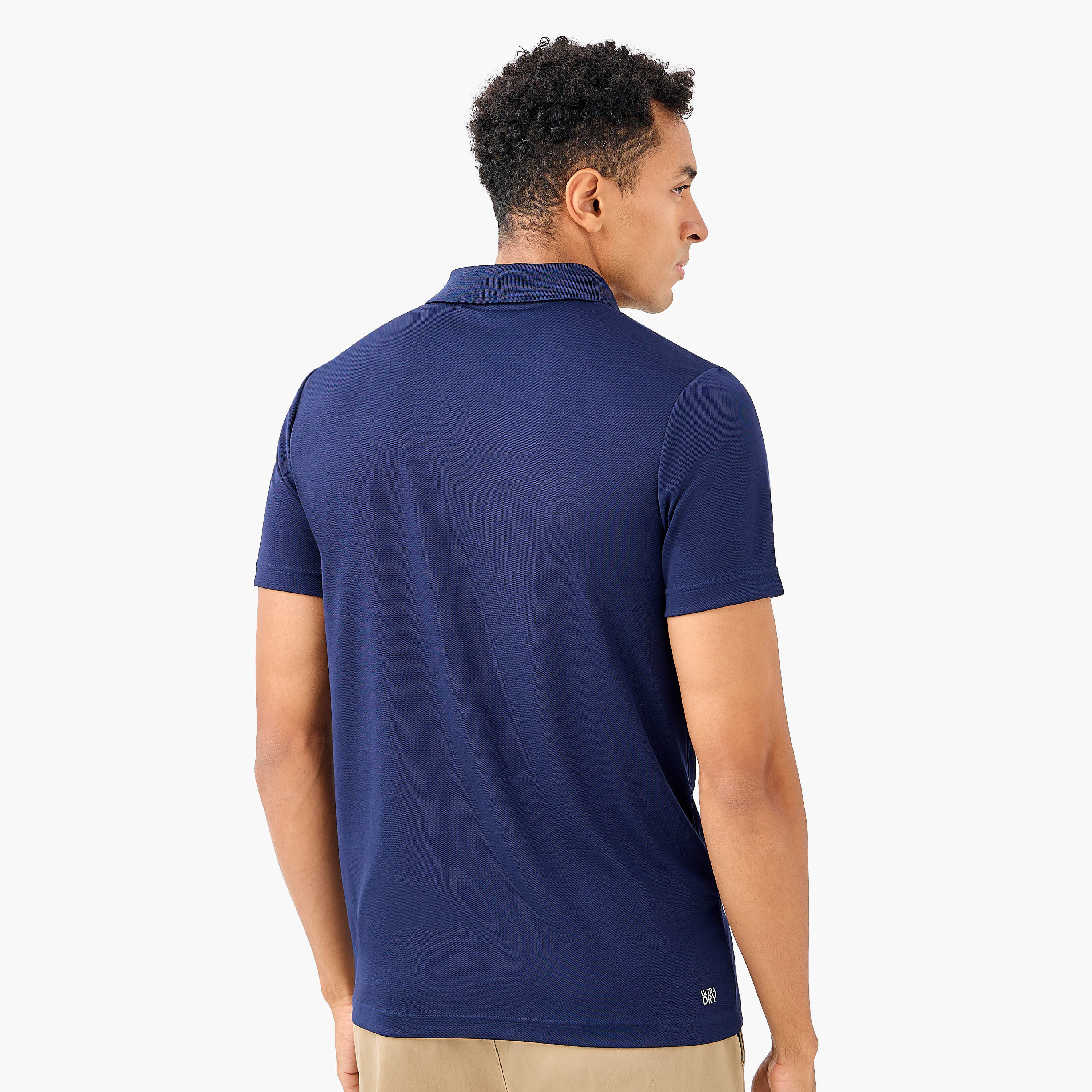 Lacoste Logo Print Polo T-shirt with Short Sleeves-men-clothing-tshirtsandpolos-polos-image-3
