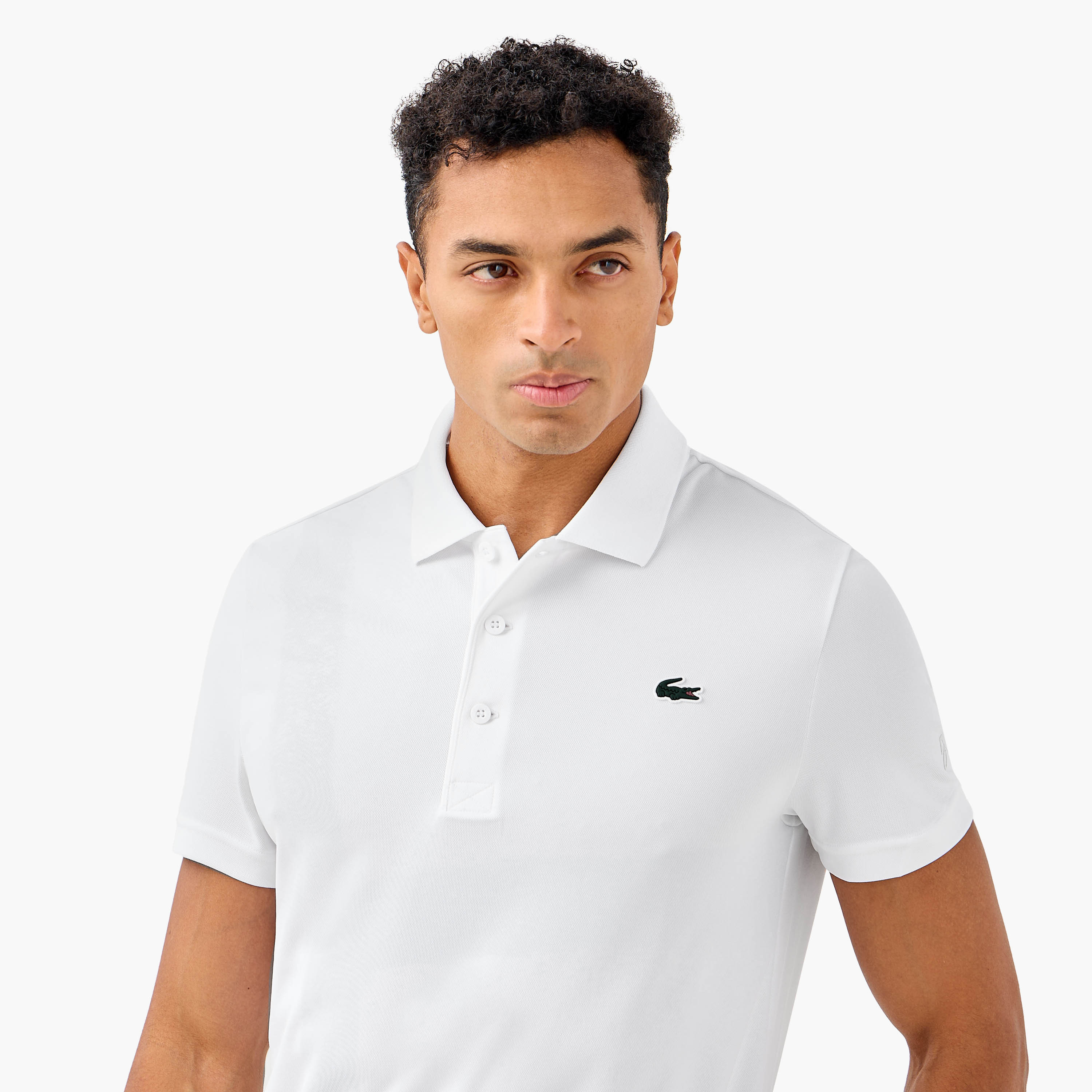 Lacoste Logo Detaiil Polo T-shirt with Short Sleeves-men-clothing-tshirtsandpolos-polos-image-4