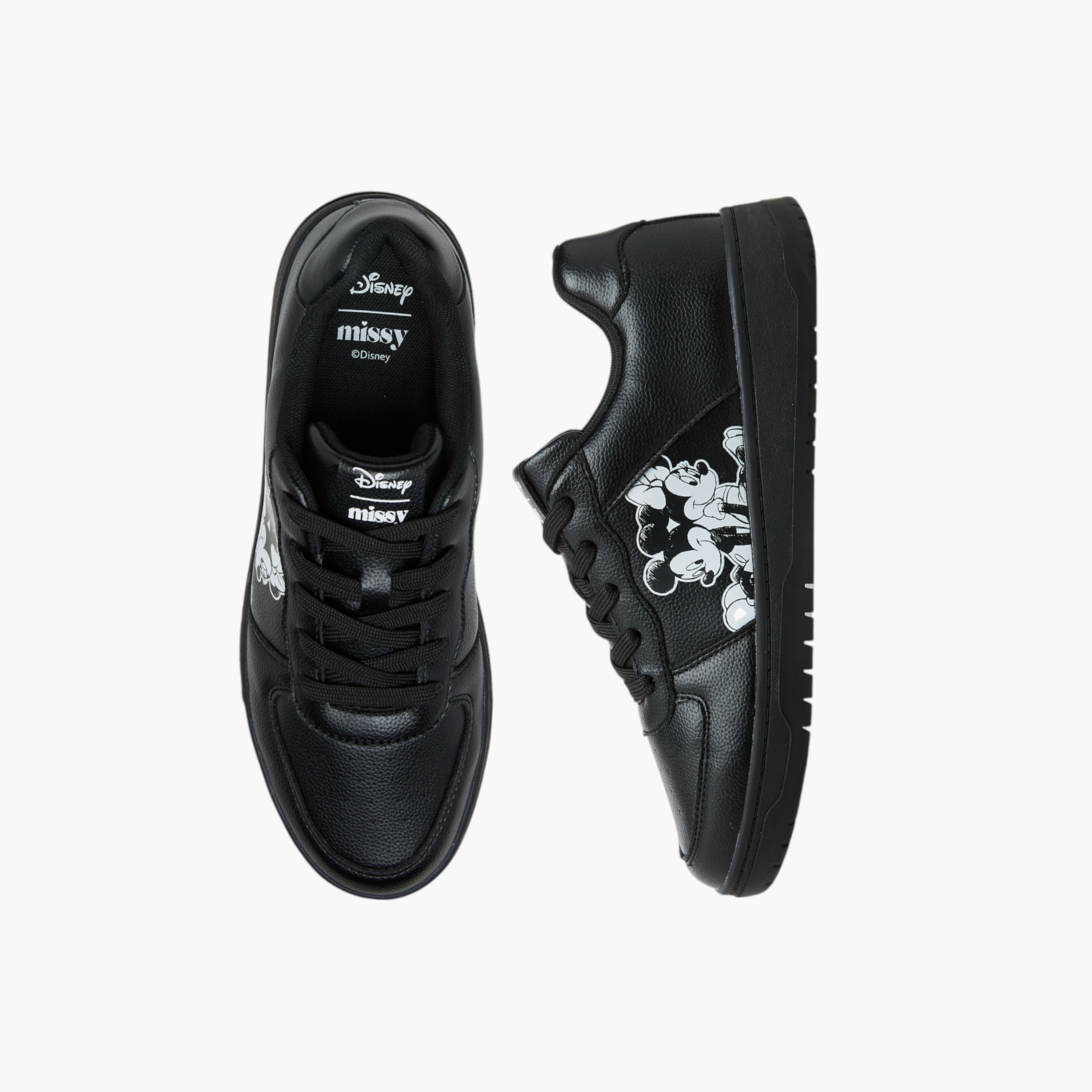 حذاء سنيكرز برباط إغلاق وطبعات من ديزني-women-shoes-sneakers-image-6