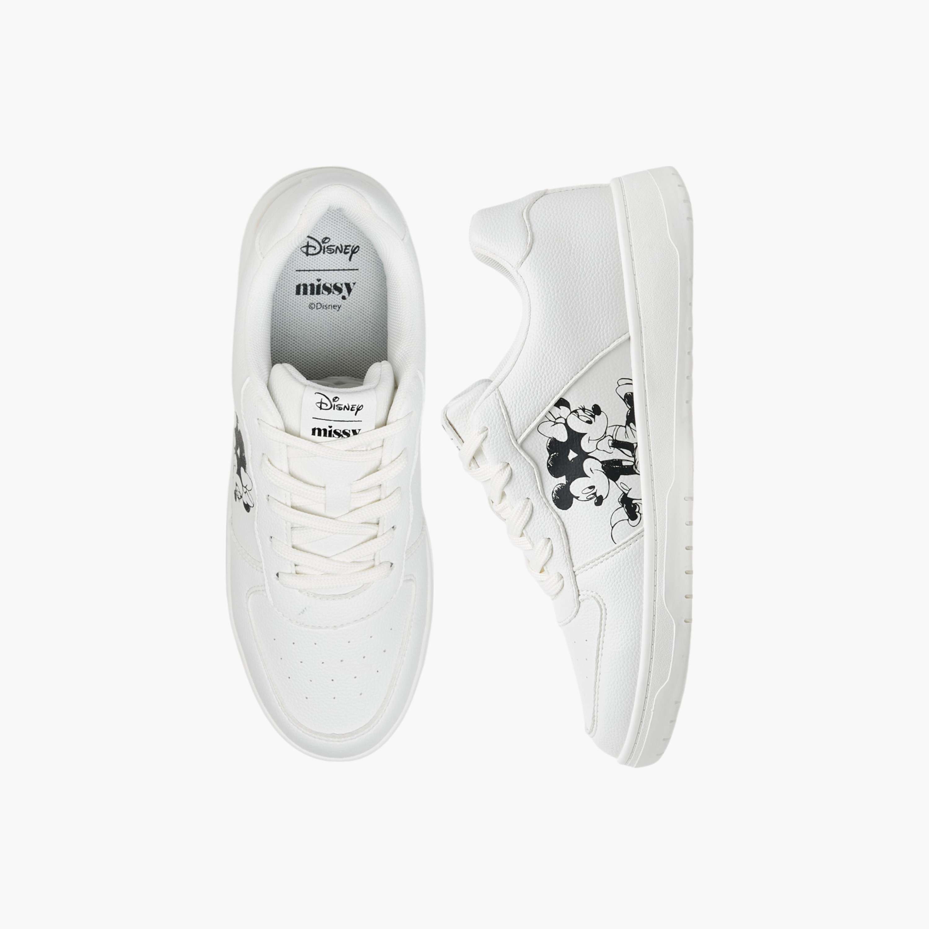 حذاء سنيكرز برباط إغلاق وطبعات من ديزني-women-shoes-sneakers-image-11
