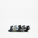 Juniors Panelled Ankle Length Socks - Set of 5-Boy%27s Socks-thumbnailMobile-2
