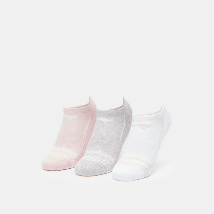 KangaROOS Printed Ankle Length Socks - Set of 3