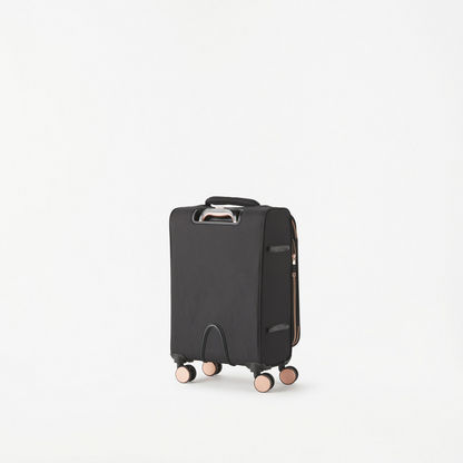 IT Textured Softcase Trolley Bag with Retractable Handle - 20 inches-Luggage-image-3