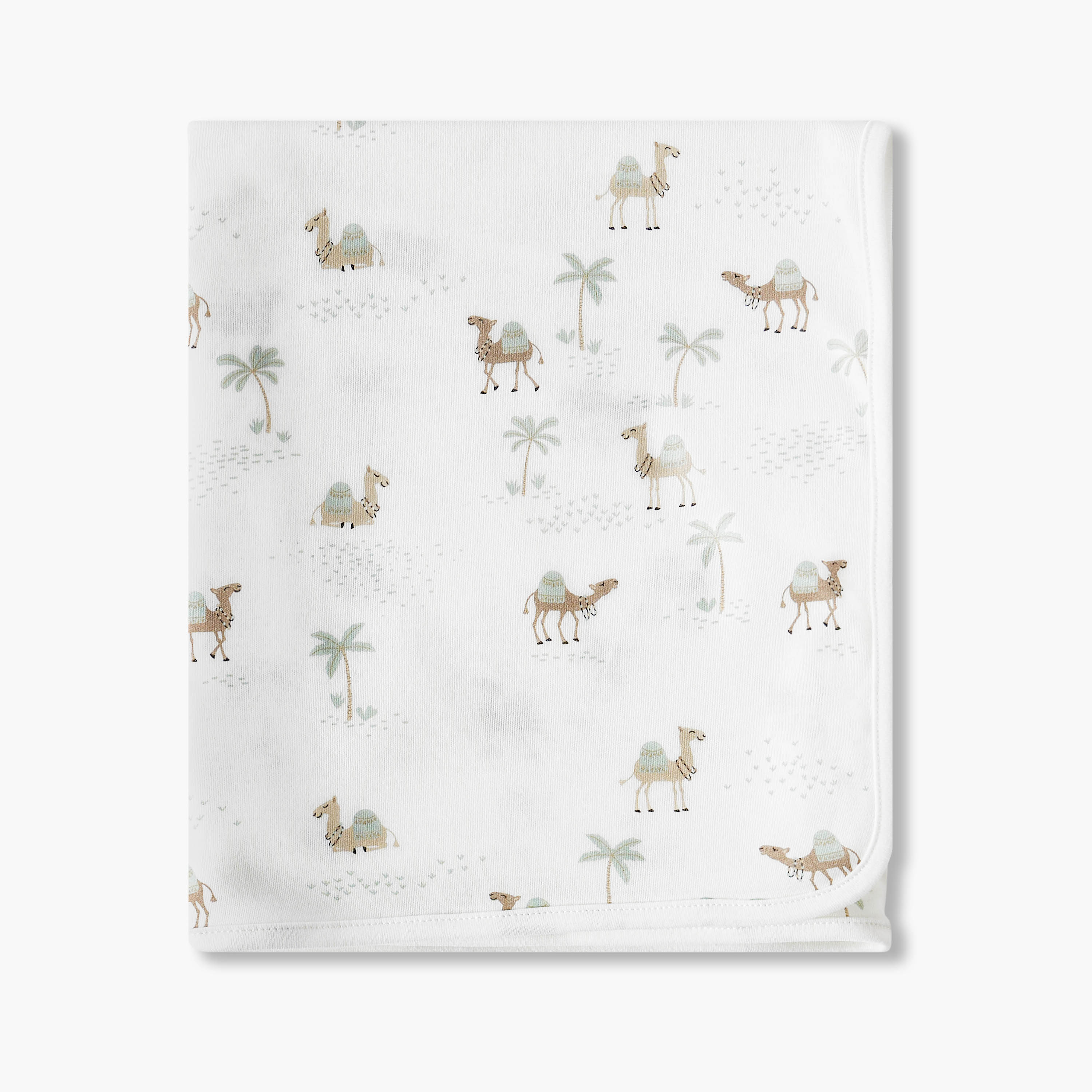 Juniors Receiving Blanket with Camel Print-baby-nursery-blanketsandswaddles-receivingblankets-image-3