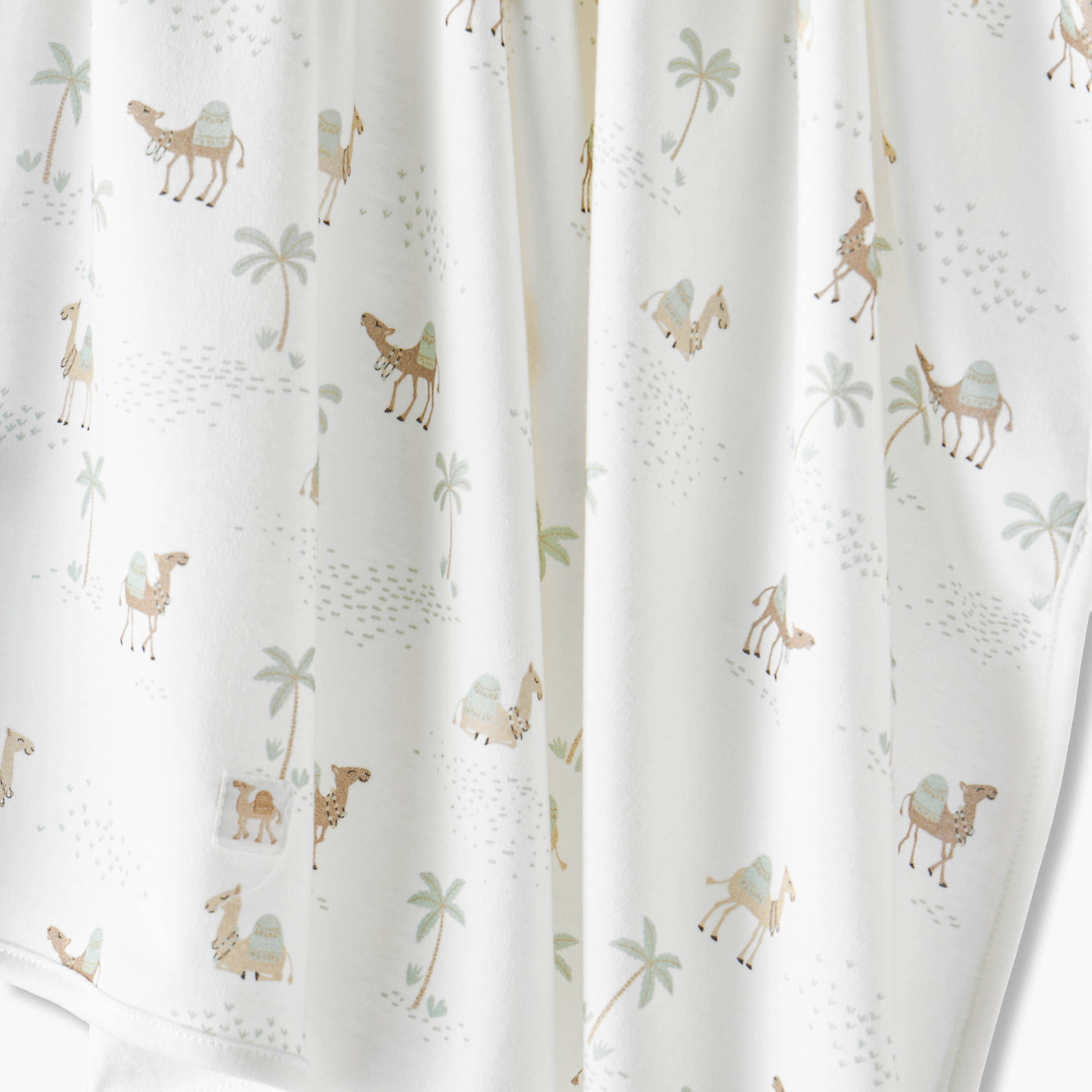 Juniors Receiving Blanket with Camel Print-baby-nursery-blanketsandswaddles-receivingblankets-image-4