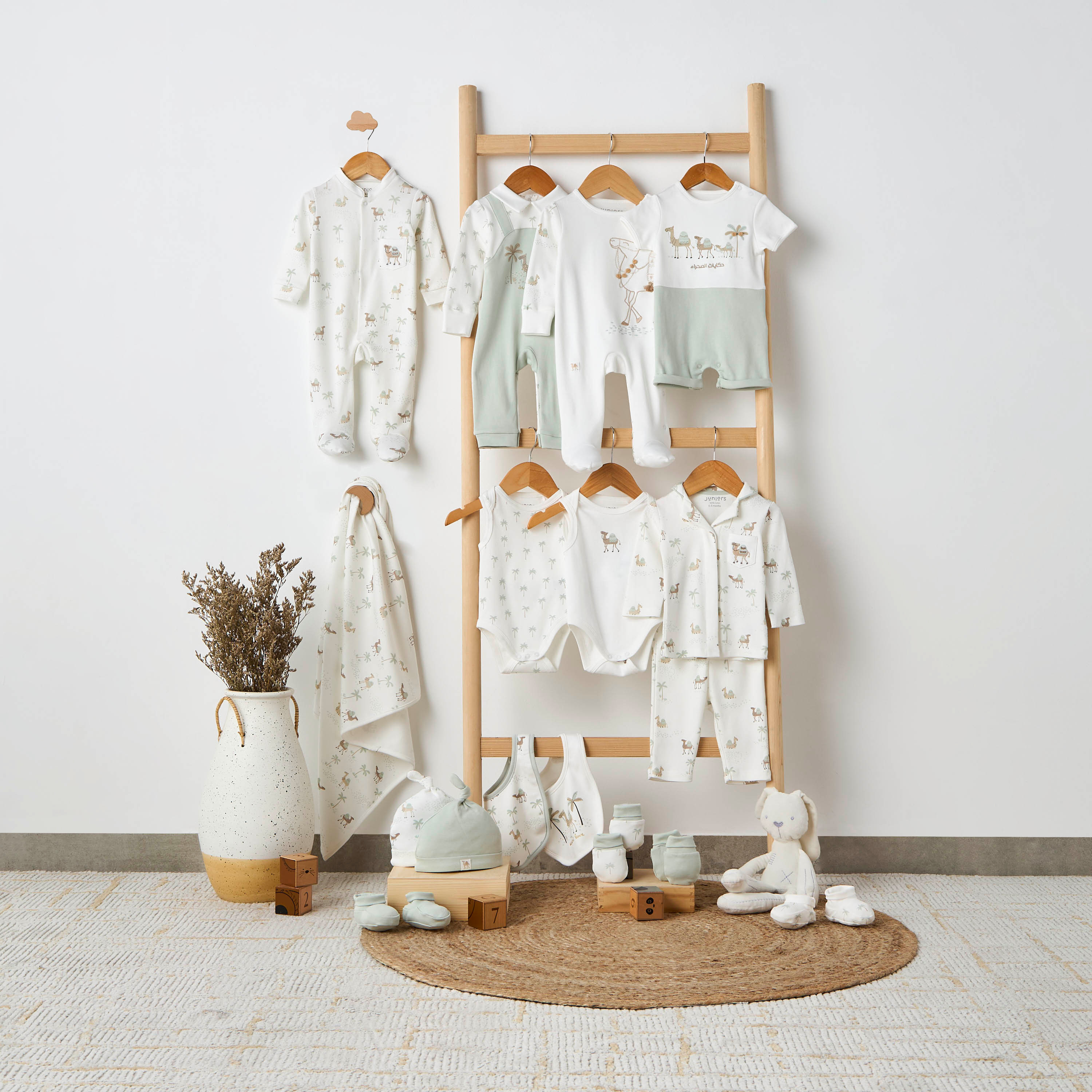 Juniors Receiving Blanket with Camel Print-baby-nursery-blanketsandswaddles-receivingblankets-image-6