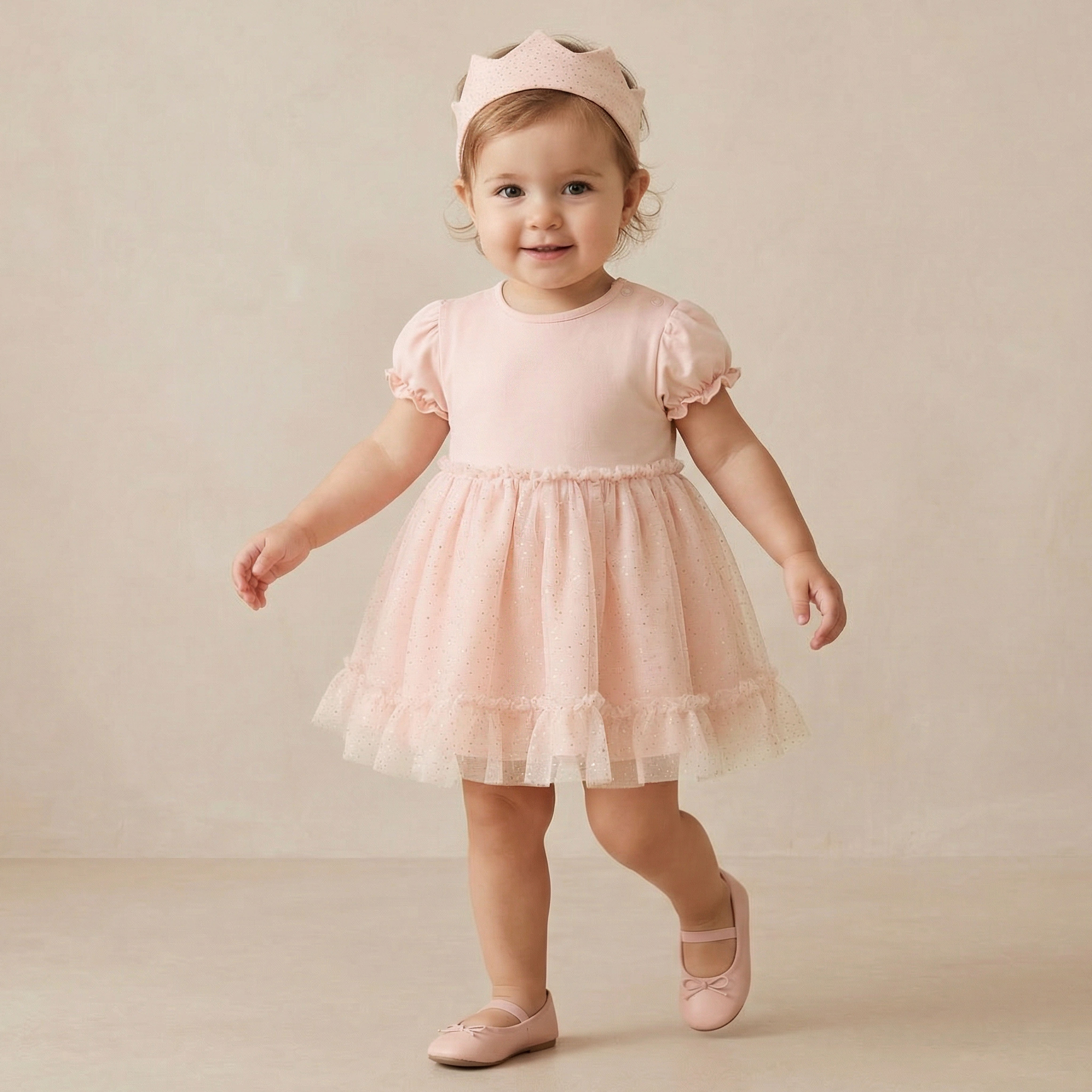 Giggles Butterfly Embellished Dress and Headband Set-baby-girls-clothing-dressesandjumpsuits-image-1