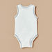 Giggles Car Applique Bodysuit with Round Neck and Snap Button Closure-Bodysuits-thumbnail-3