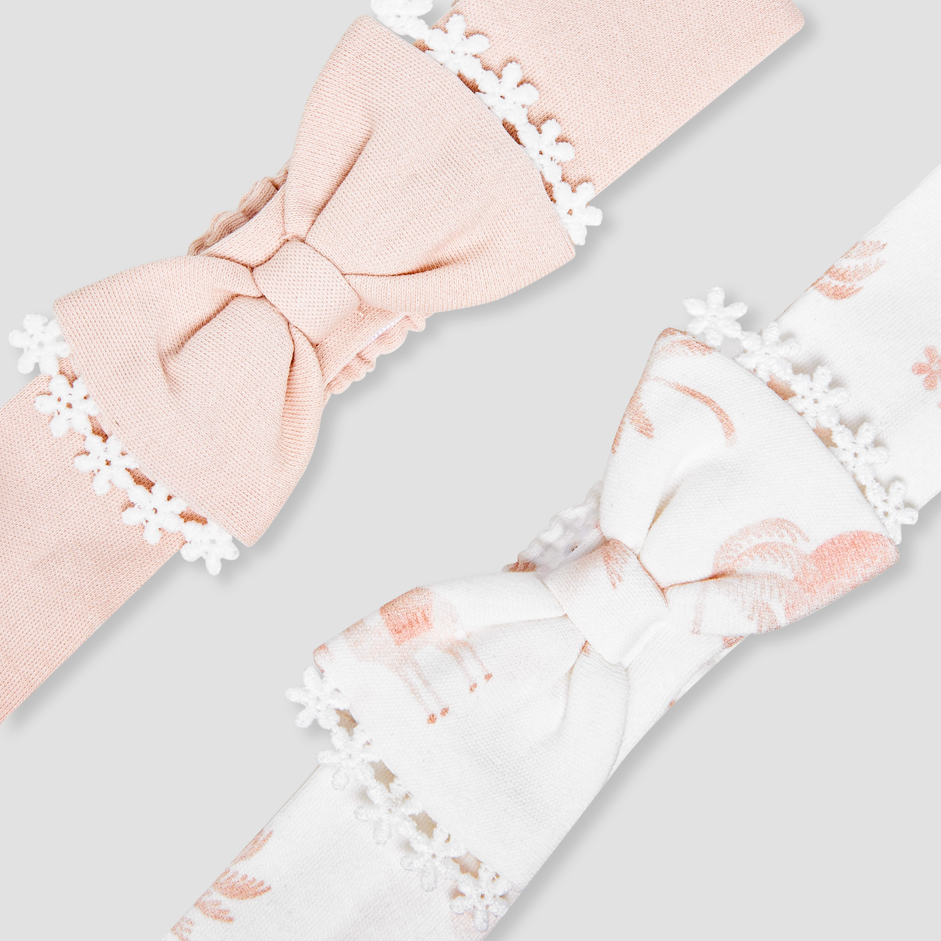 Pack of 2 Juniors Headband with Print and Bow Accent-baby-girls-accessories-hairaccessories-image-7