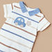 Giggles Car Applique Romper with Collar and Short Sleeves-Rompers%2C Dungarees and Jumpsuits-thumbnailMobile-1