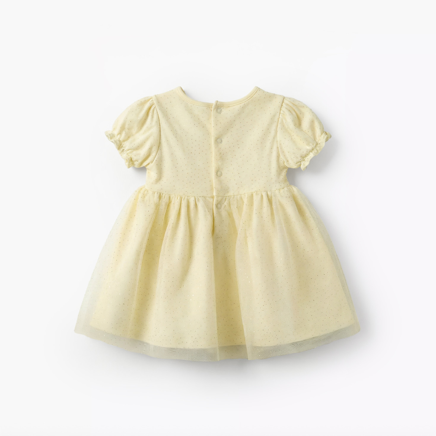 Giggles Round Neck Short Sleeve Dress with Hairband-baby-girls-clothing-dressesandjumpsuits-image-4