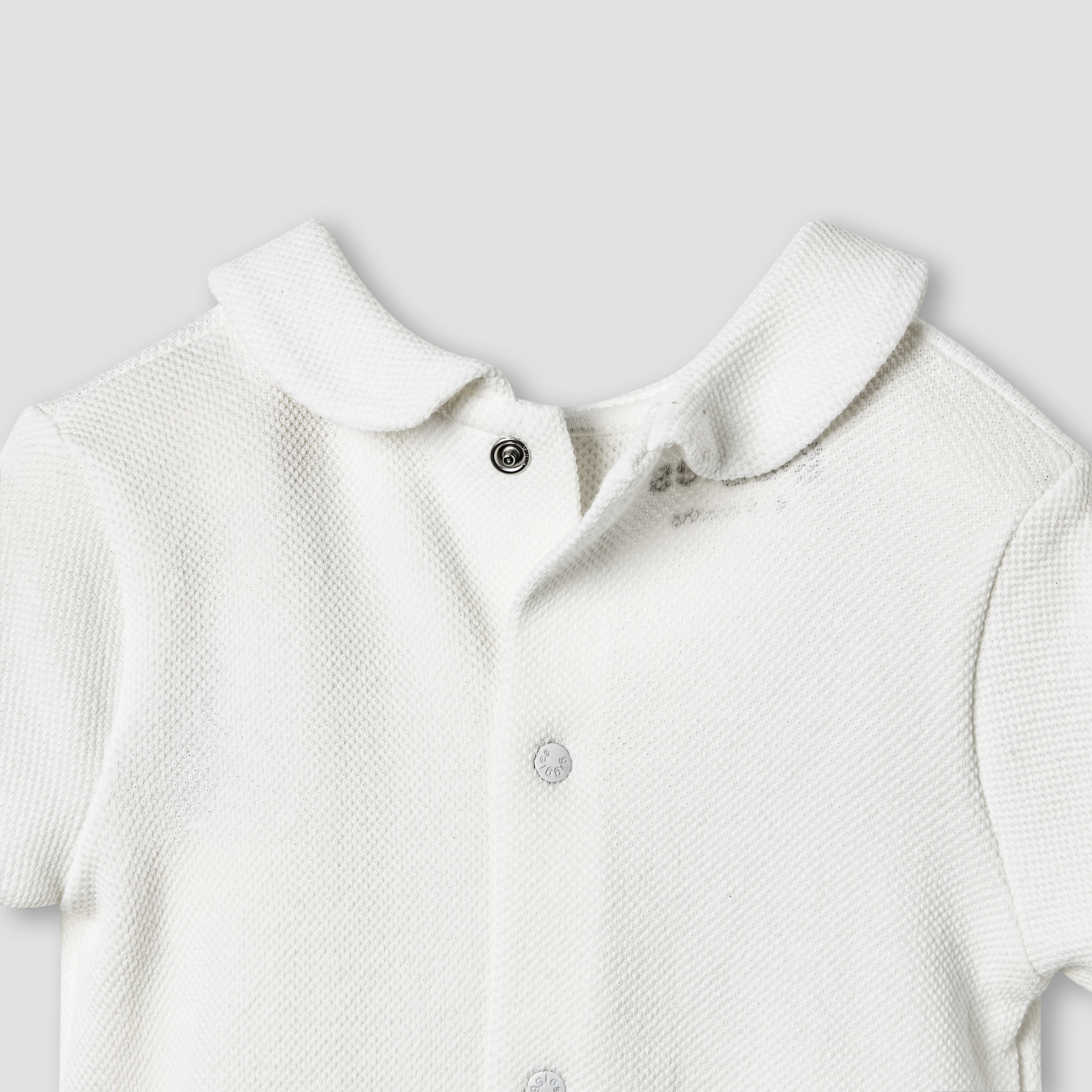 Giggles Lace Trim Collared Romper with Short Sleeves-baby-girls-clothing-rompers-image-5