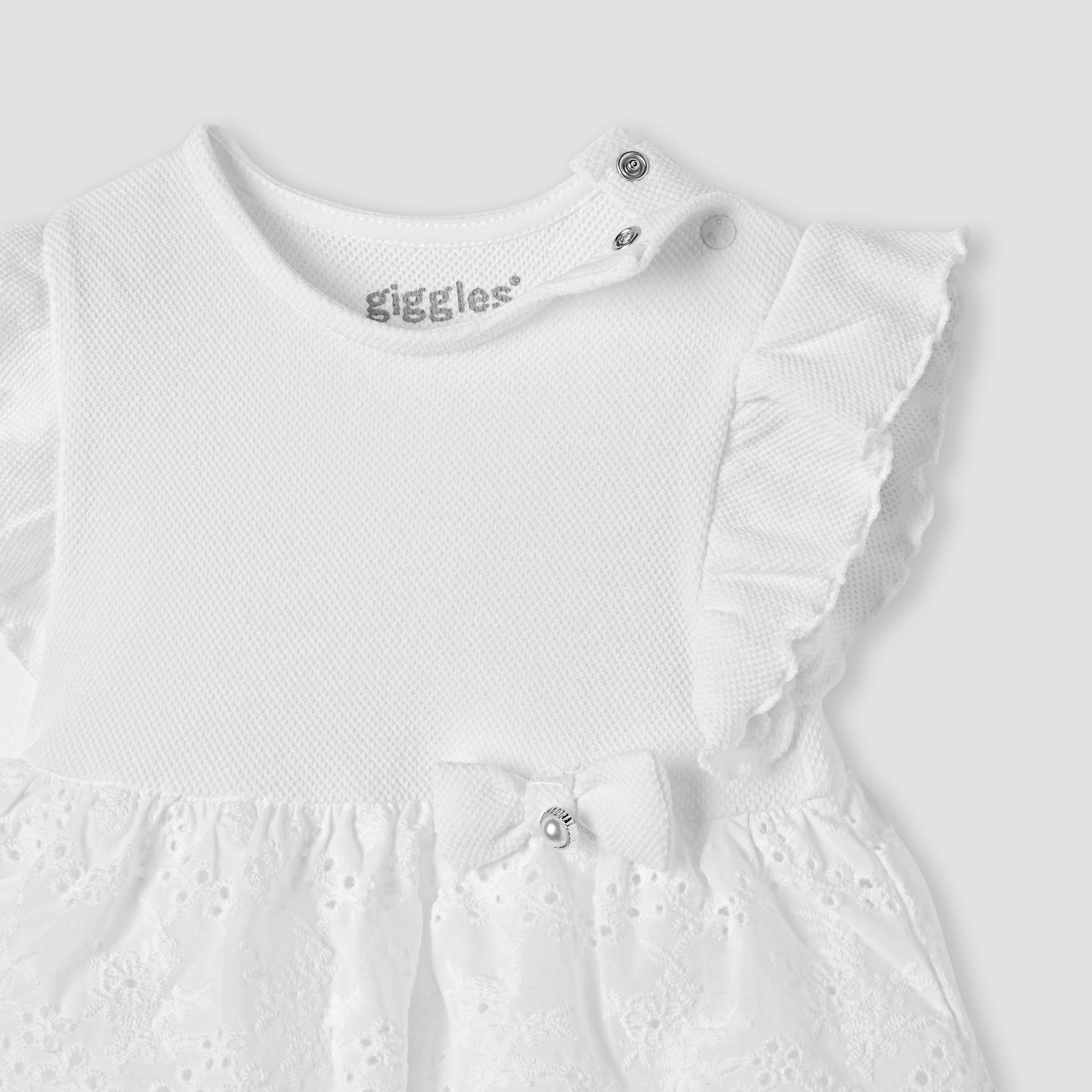 فستان شيفلي بارز الملمس متعدد الطبقات بفيونكة من جيجلز-baby-girls-clothing-dressesandjumpsuits-image-3