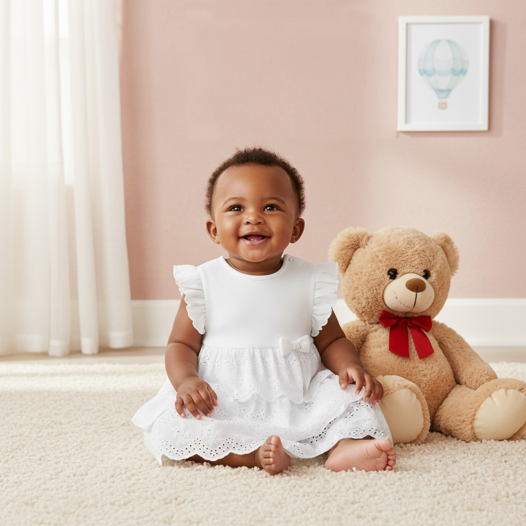 فستان شيفلي بارز الملمس متعدد الطبقات بفيونكة من جيجلز-baby-girls-clothing-dressesandjumpsuits-image-7