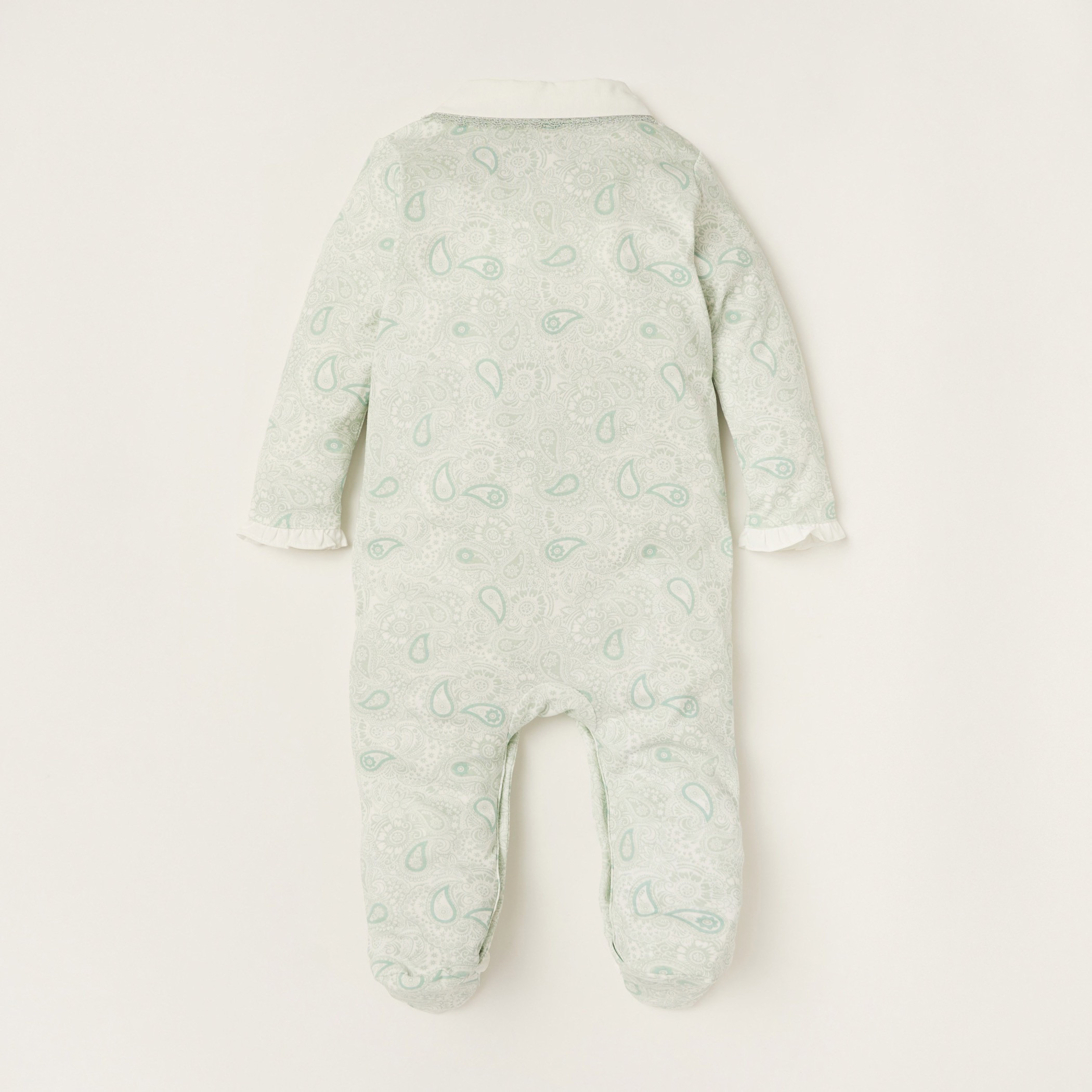 Giggles All-Over Printed Closed Feet Sleepsuit with Long Sleeves-baby-girls-clothing-nightwear-sleepsuits-image-4