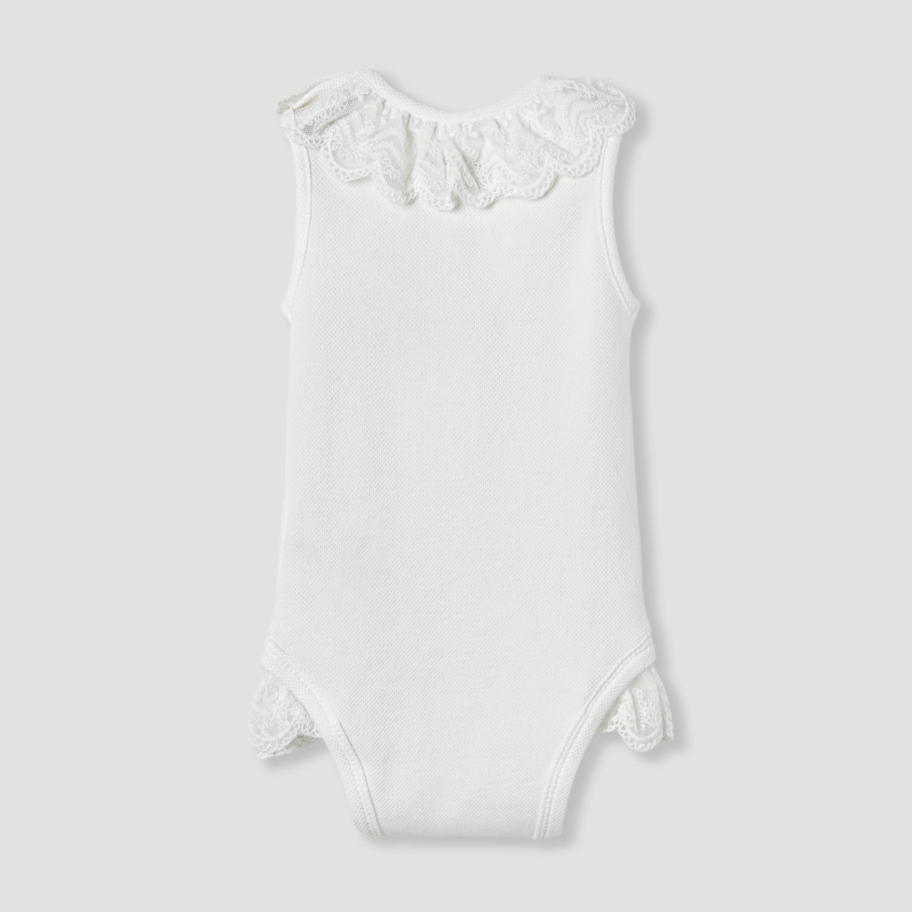 Giggles Lace Trim Sleeveless Bodysuit-baby-girls-clothing-bodysuits-image-2