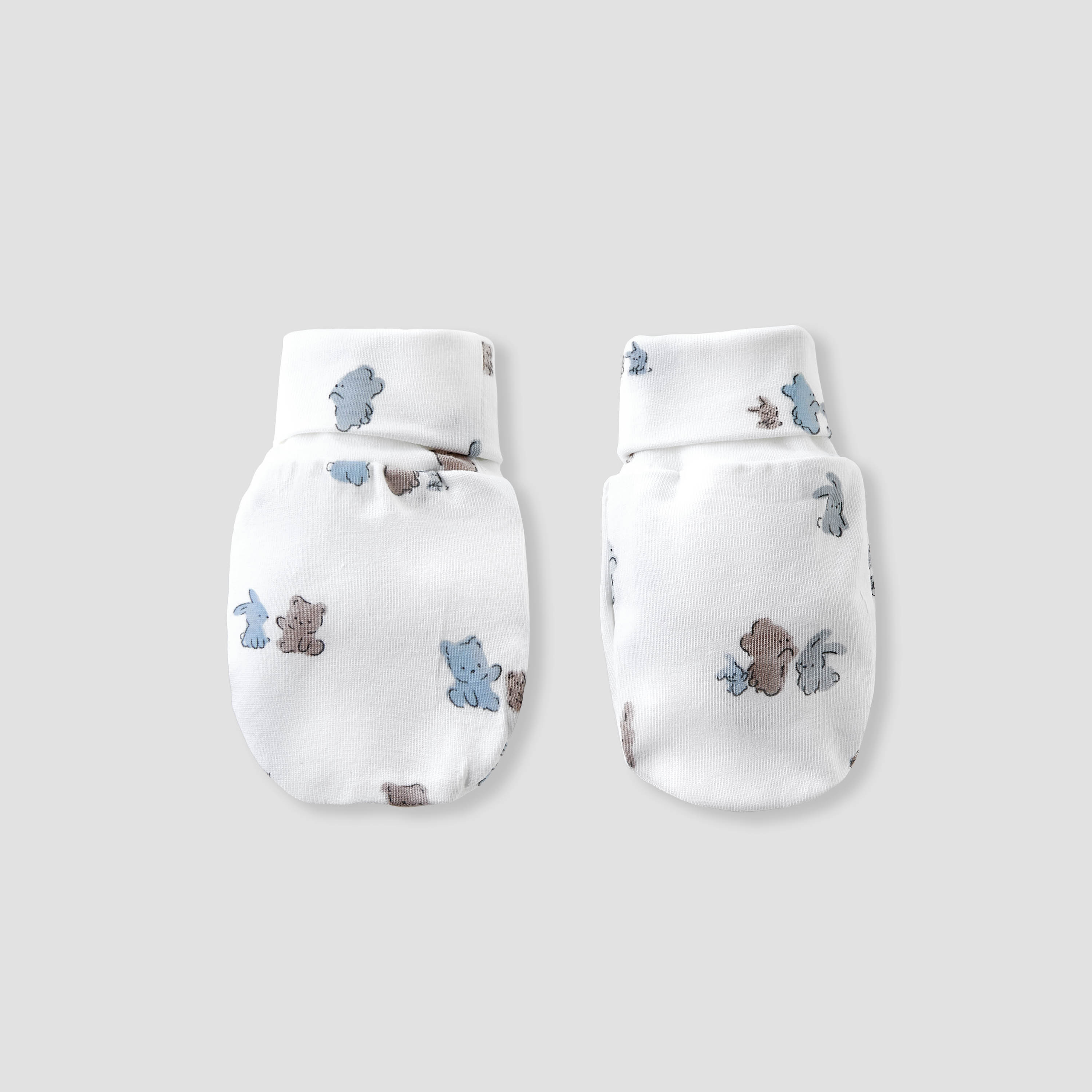 Pack of 2 Juniors Mittens with Rolled Cuff, 0-36 months-baby-boys-accessories-mittens-image-3