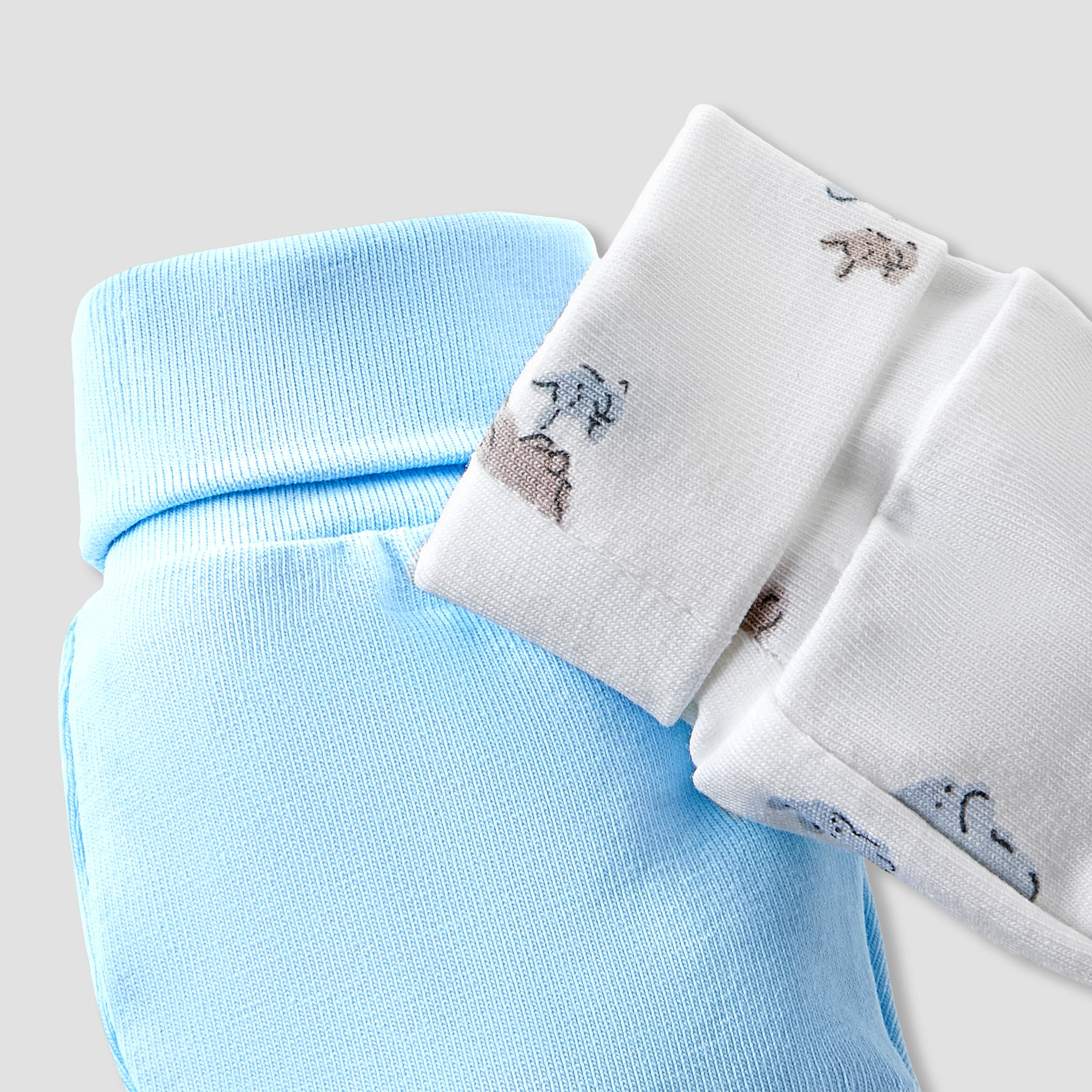 Pack of 2 Juniors Mittens with Rolled Cuff, 0-36 months-baby-boys-accessories-mittens-image-5