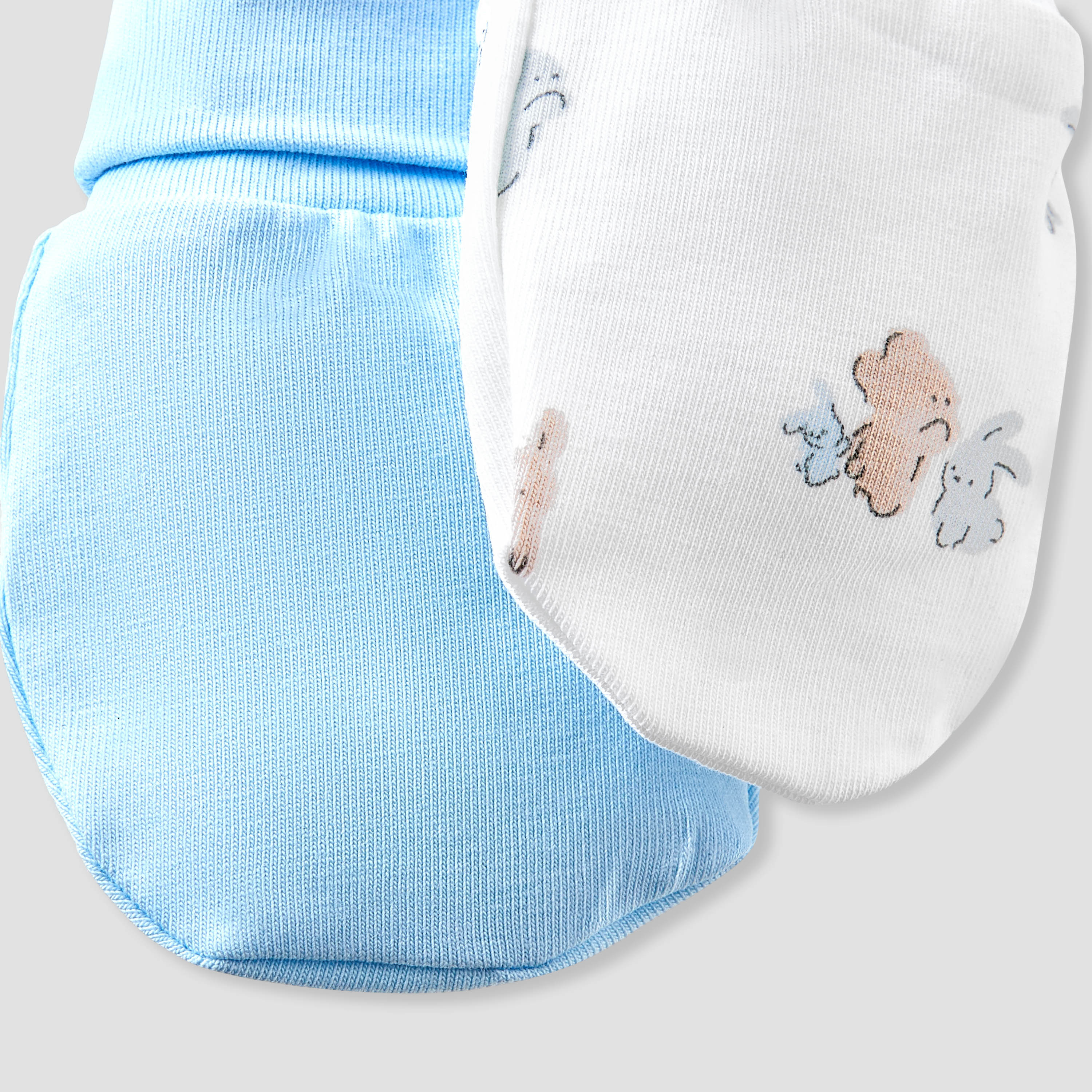 Pack of 2 Juniors Mittens with Rolled Cuff, 0-36 months-baby-boys-accessories-mittens-image-6