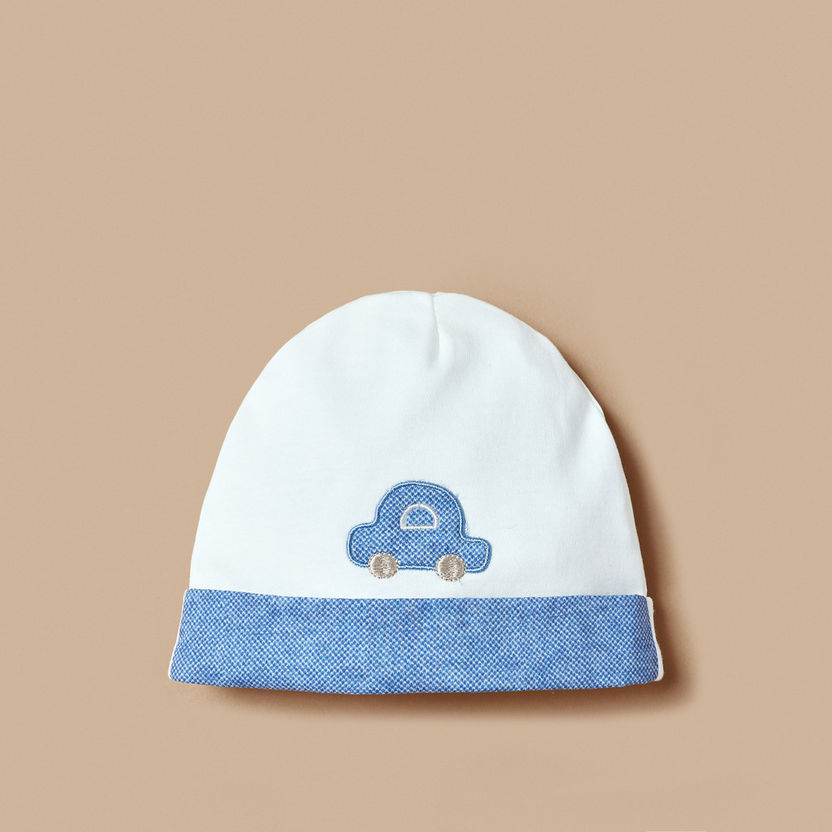 Giggles Embroidered Beanie-Caps-image-0
