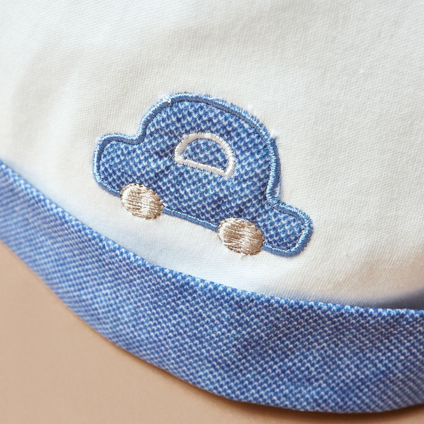 Giggles Embroidered Beanie-Caps-image-3