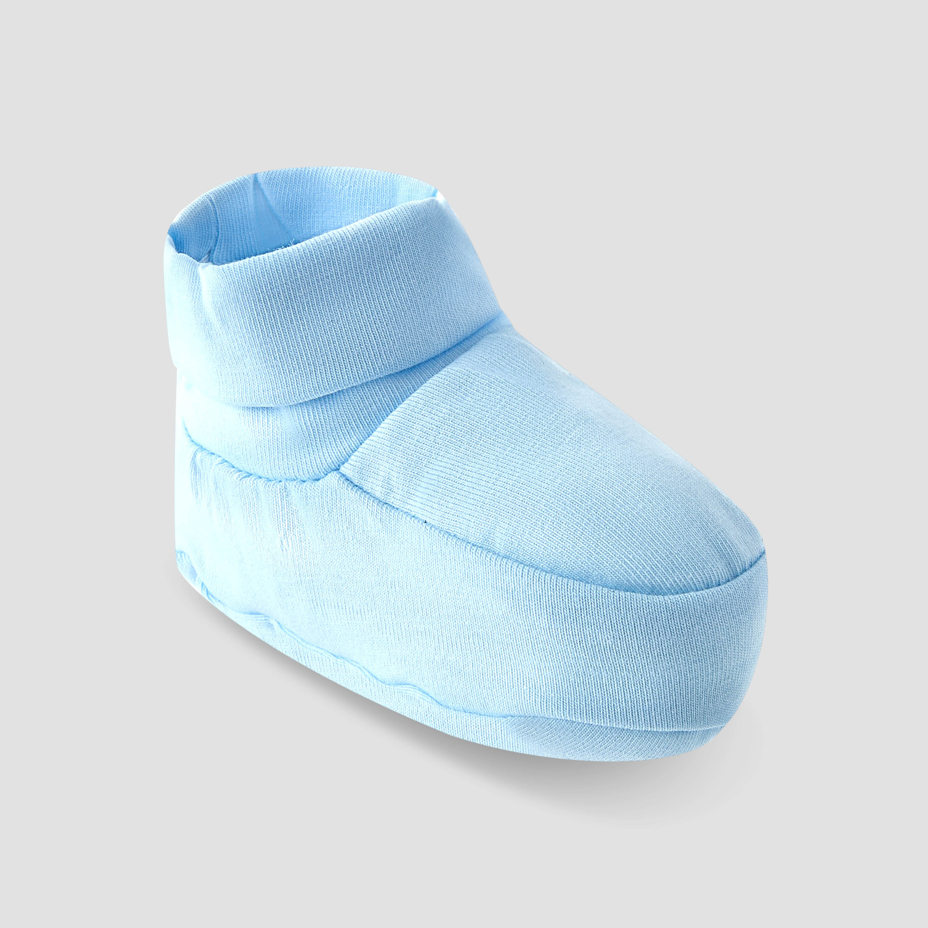 Pack of 2 Juniors Booties with Rolled Hem-baby-boys-shoes-booties-image-4