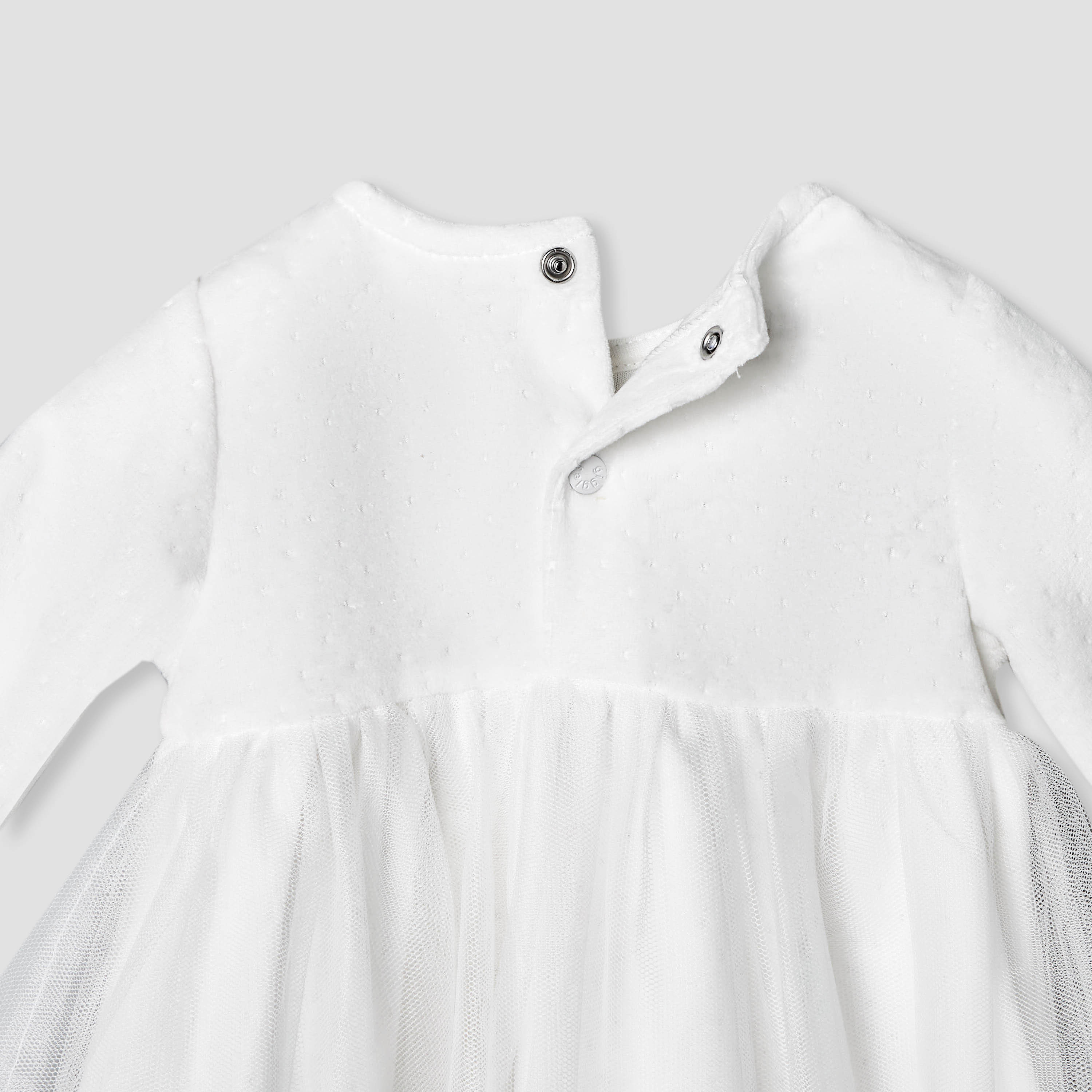 Giggles Round Neck Long Sleeves A-line Dress with Butterfly Applique-baby-girls-clothing-dressesandjumpsuits-image-5