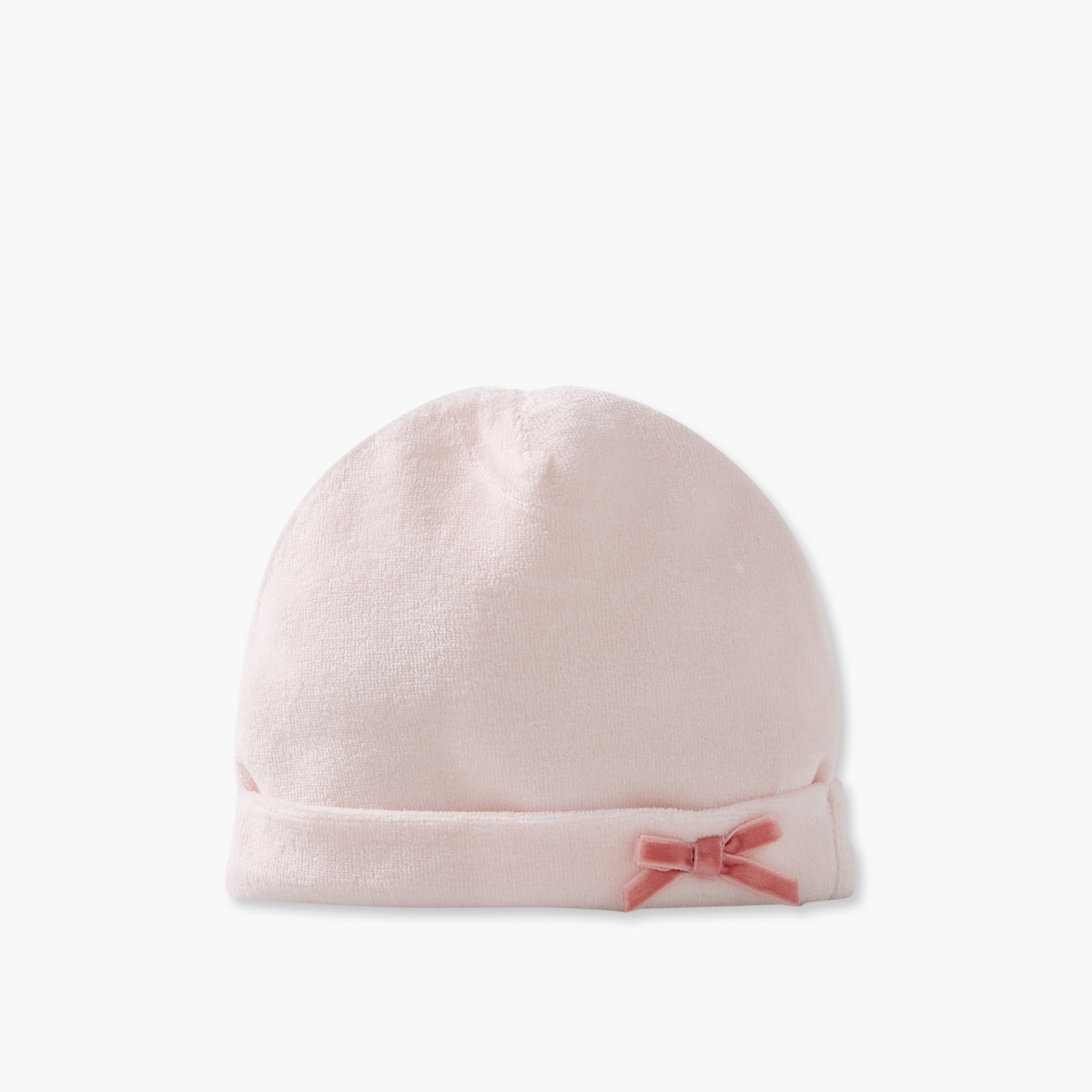 Pack of 2 Juniors Caps with Bow Print-baby-girls-accessories-caps-image-4