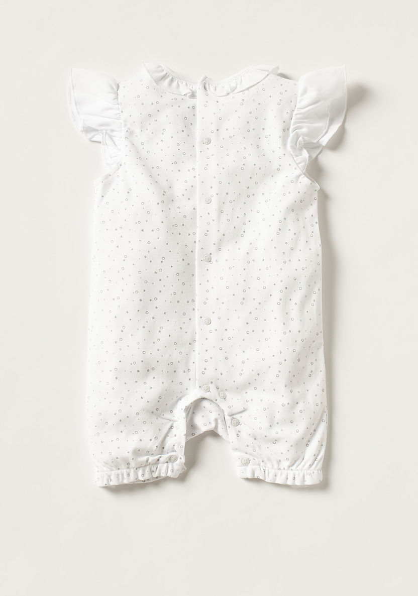 Giggles Printed Sleeveless Romper with Ruffles and Button Closure-Rompers%2C Dungarees and Jumpsuits-image-3
