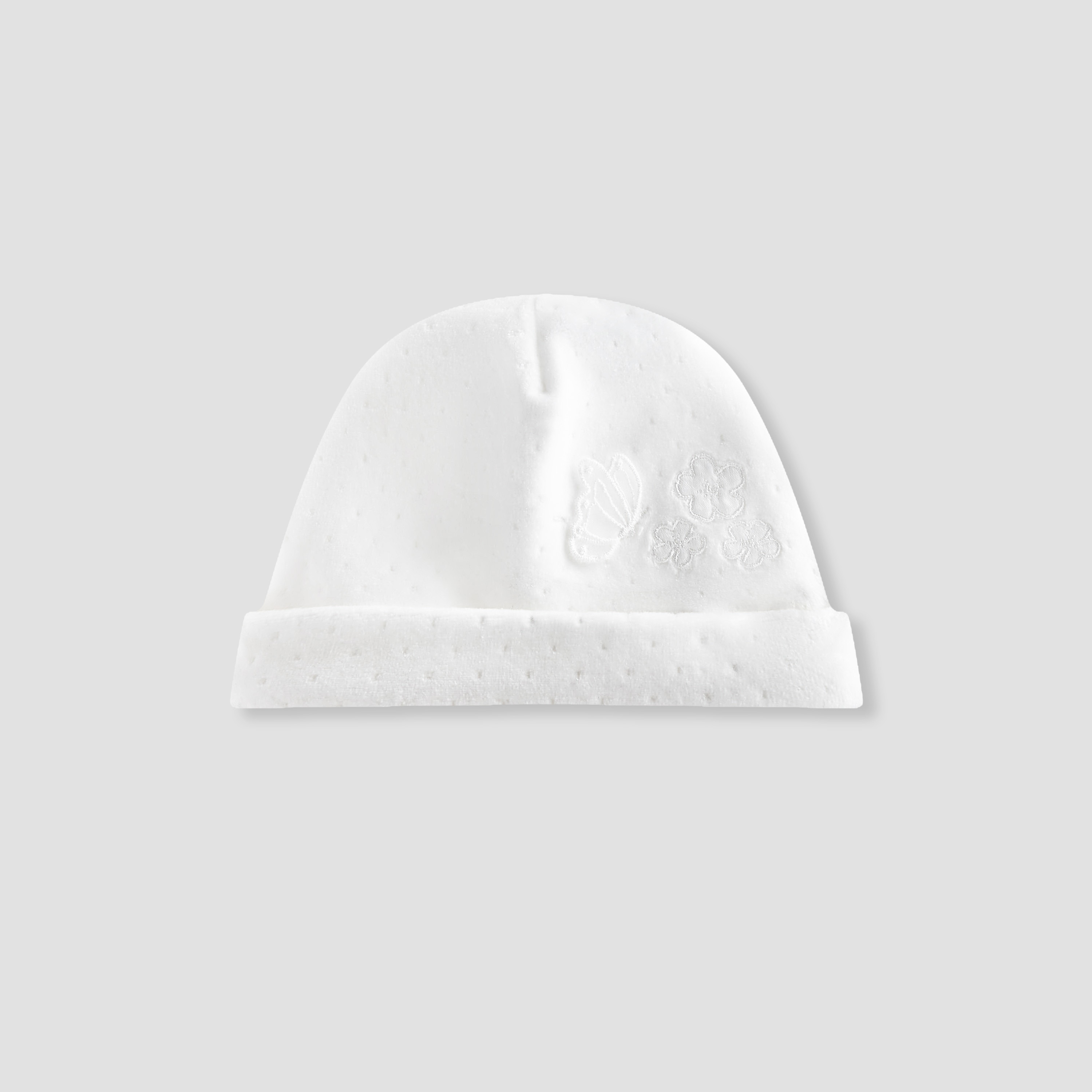Giggles Beanie Cap with Embroidery-baby-girls-accessories-caps-image-1