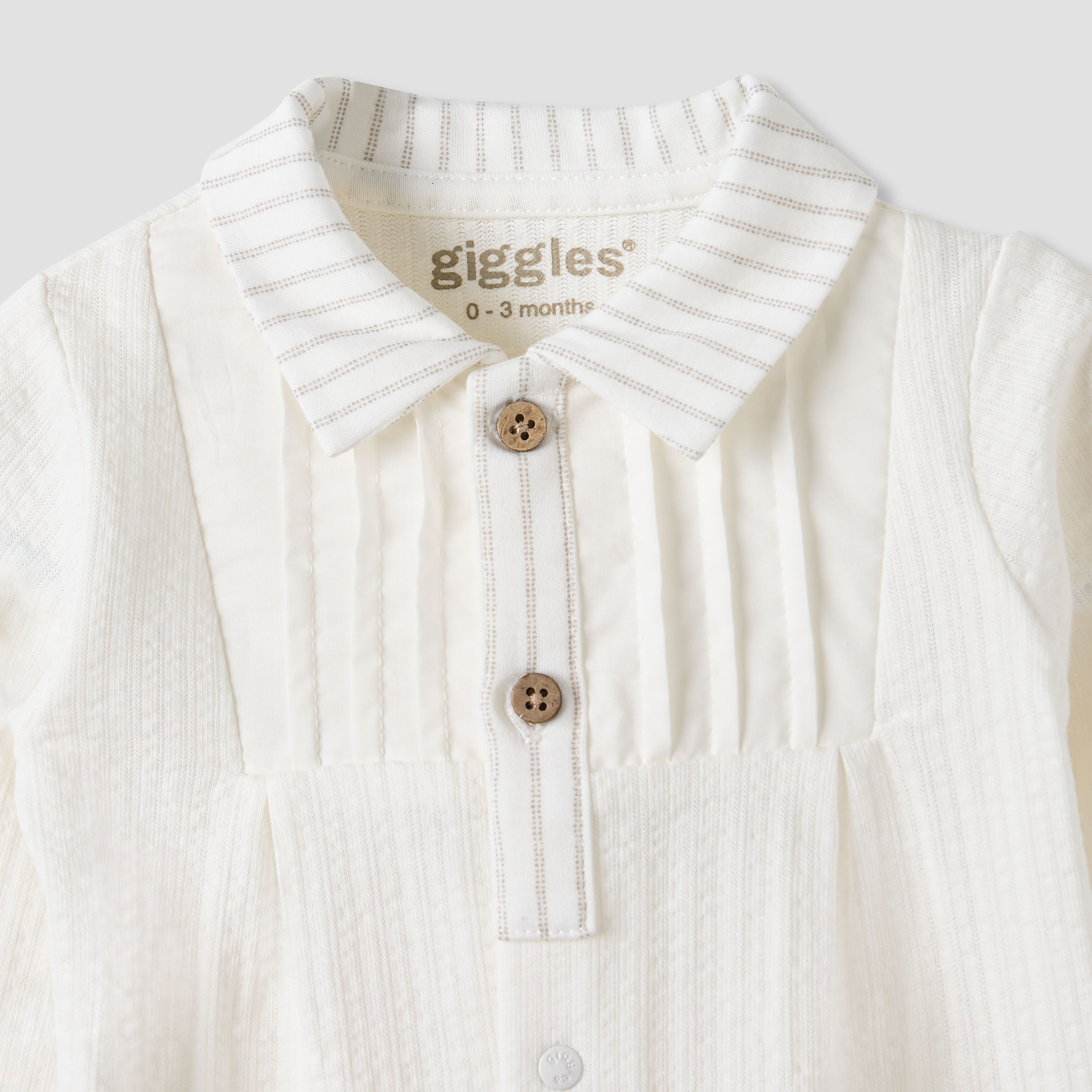 Giggles Pintuck Collared Sleepsuit with Long Sleeves-baby-boys-clothing-nightwear-sleepsuits-image-3