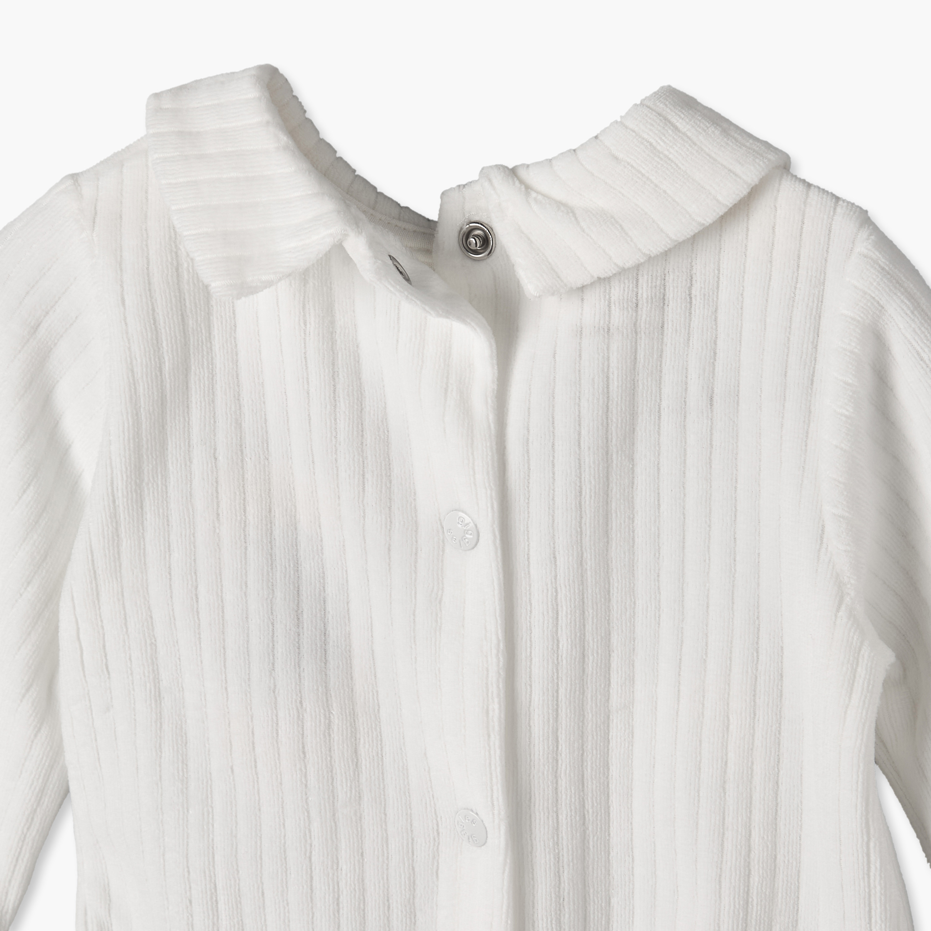 بدلة نوم بياقة عادية وأكمام طويلة بتطريز فيل من جيجلز-baby-boys-clothing-nightwear-sleepsuits-image-5