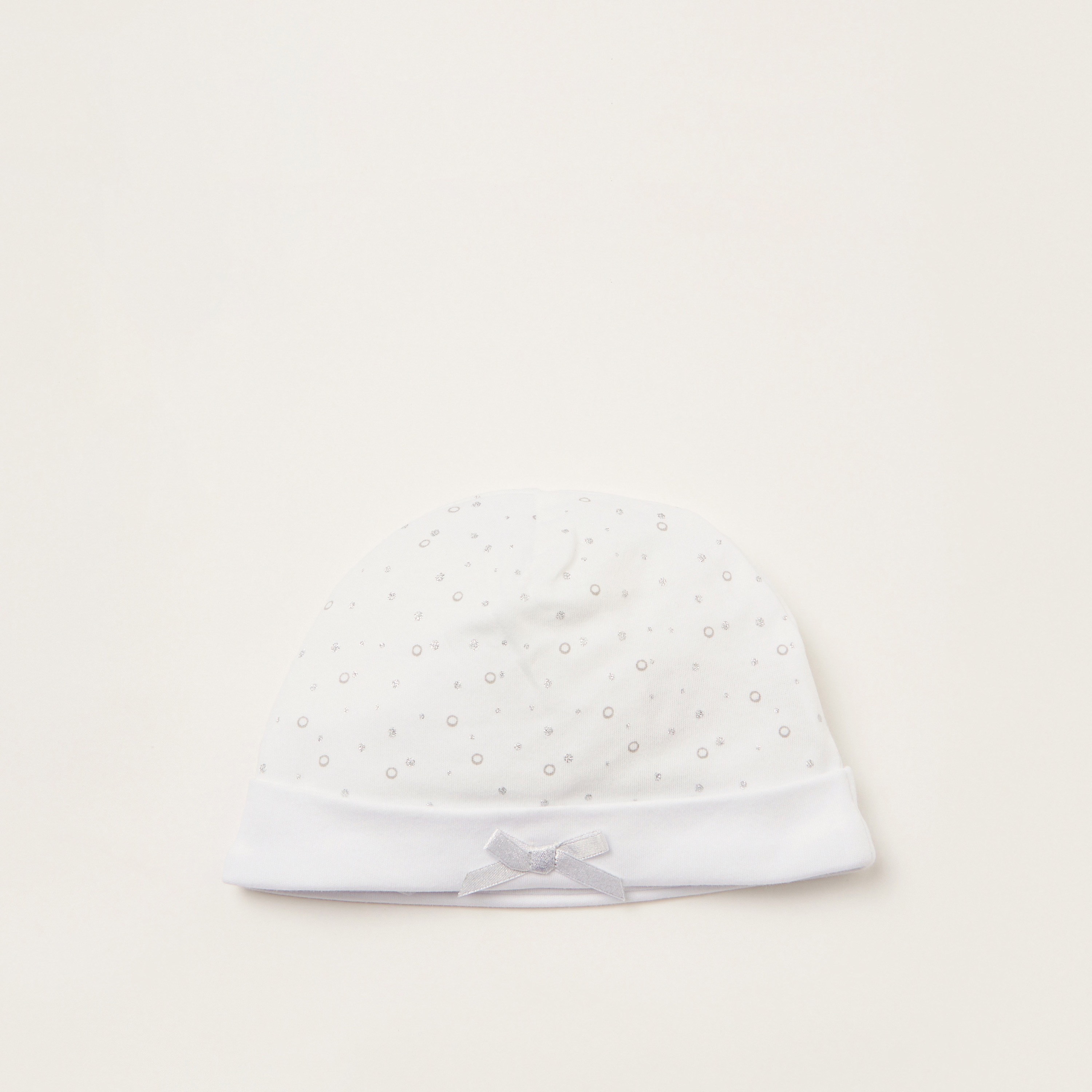 Giggles Printed Beanie Cap-baby-girls-accessories-caps-image-1