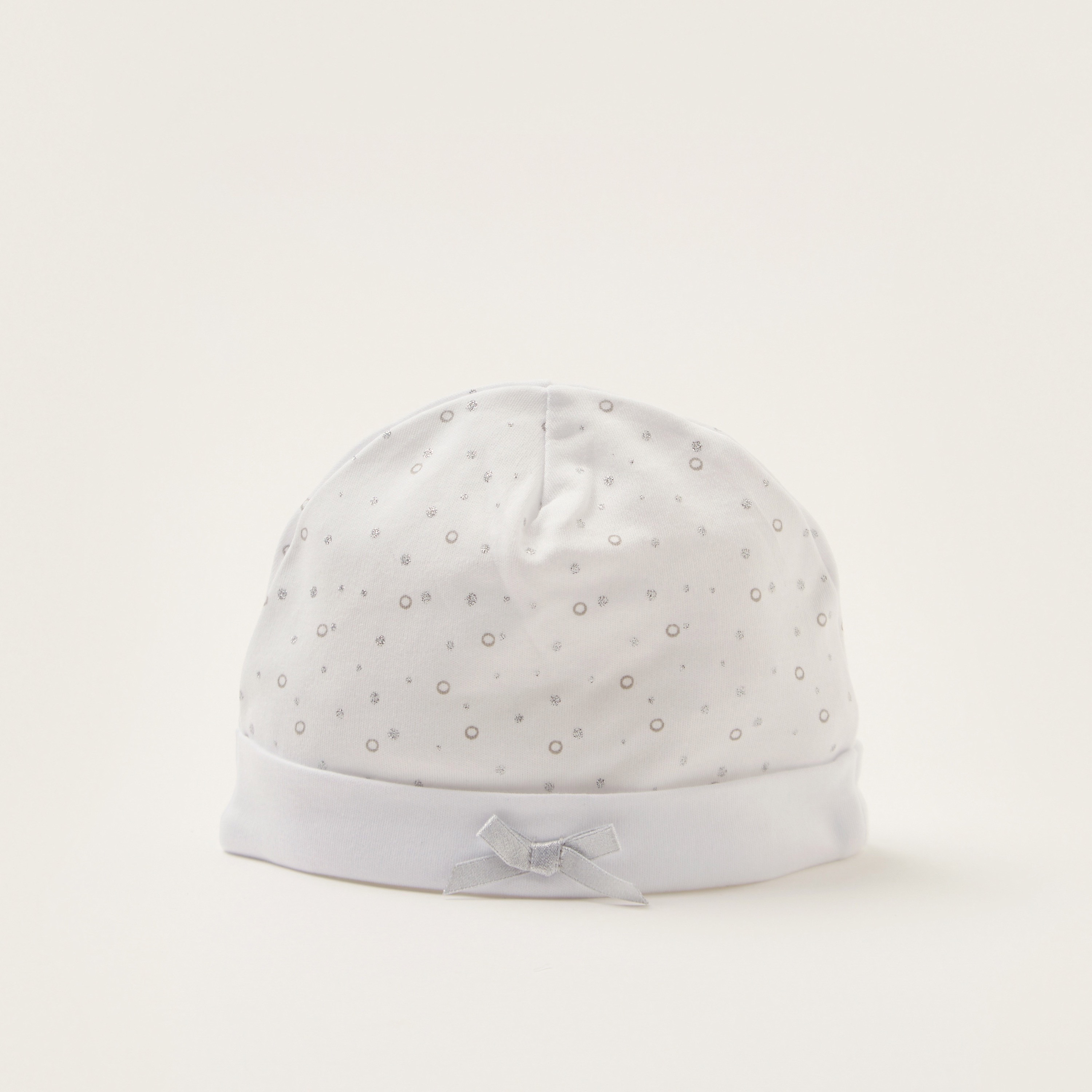 Giggles Printed Beanie Cap-baby-girls-accessories-caps-image-3