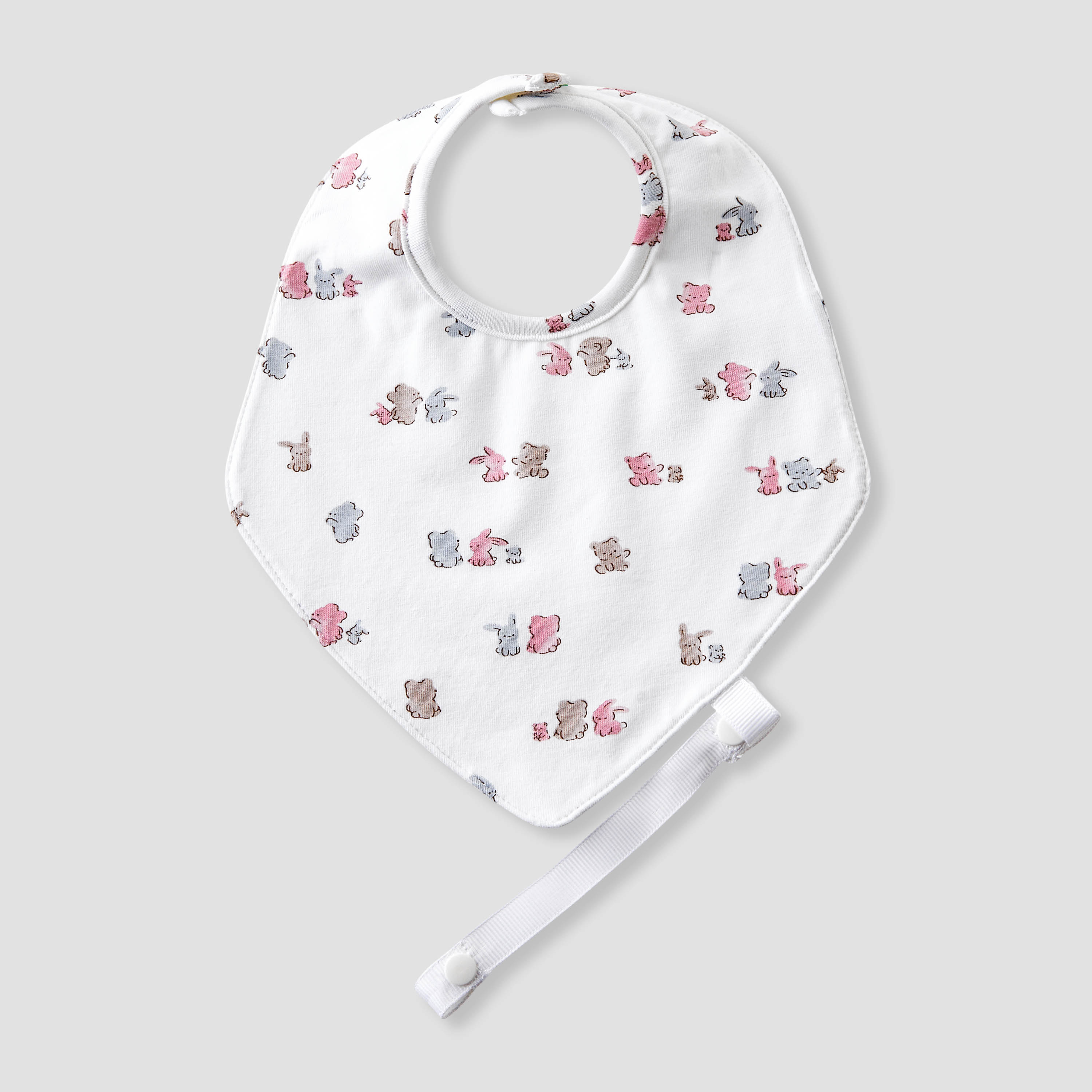 Pack of 2 Juniors Baby Bib with Print-baby-feeding-bibs-image-2