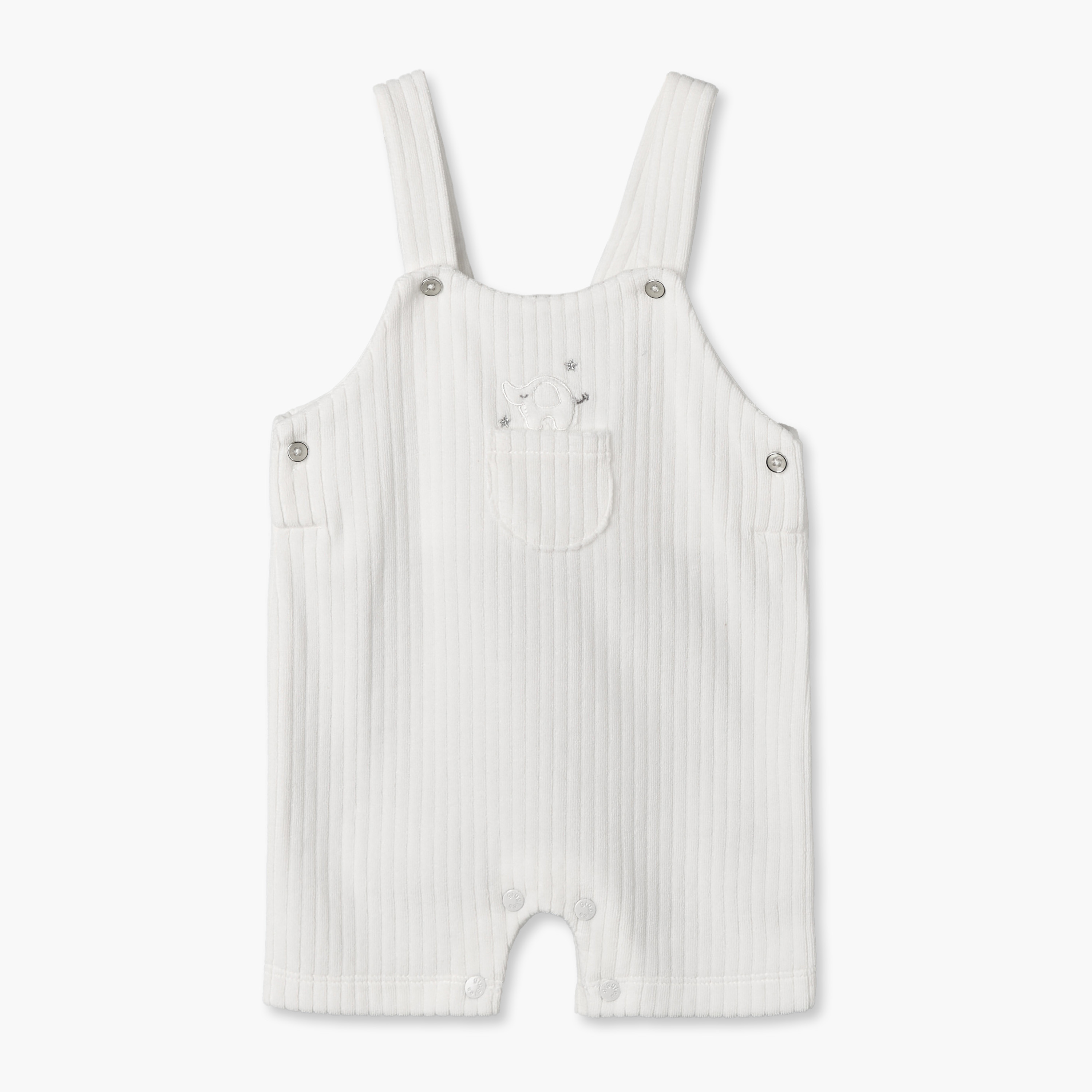 Giggles Collared Long Sleeves T-shirt and Dungaree Set with Snap Button Closure-baby-boys-clothing-winterwear-setsandcoords-image-5