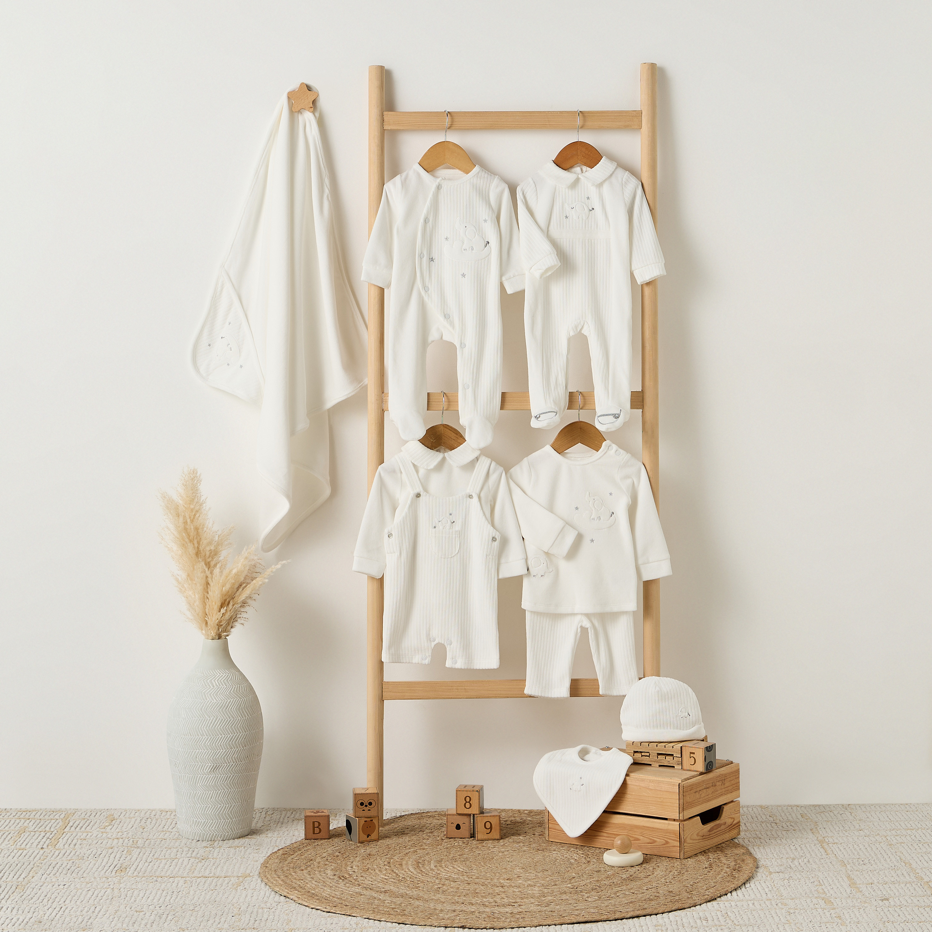 Giggles Collared Long Sleeves T-shirt and Dungaree Set with Snap Button Closure-baby-boys-clothing-winterwear-setsandcoords-image-9