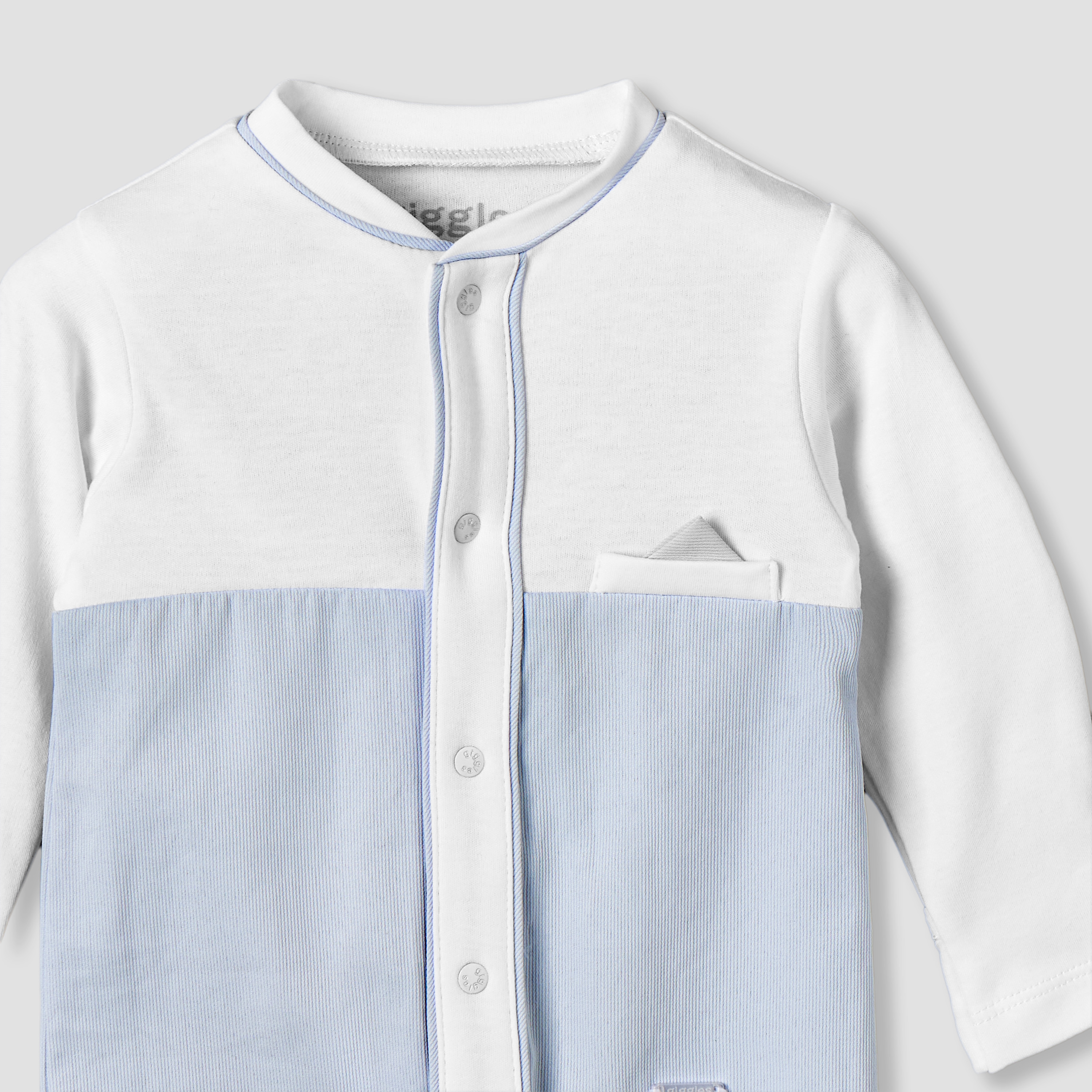 Giggles Cotton Round Neck Long Sleeves Sleepsuit with Pocket Square Detail-baby-boys-clothing-nightwear-sleepsuits-image-3