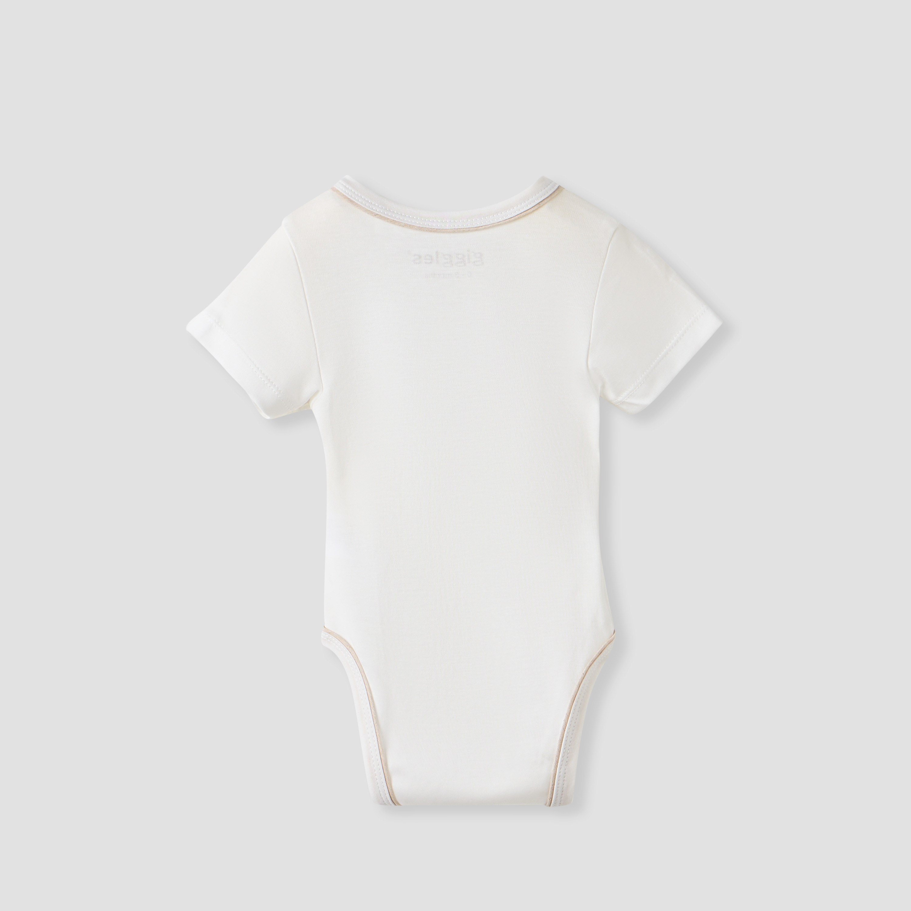بودي سوت مطرز بأكمام قصيرة وأزرار إغلاق من جيجلز-baby-boys-clothing-bodysuits-image-2