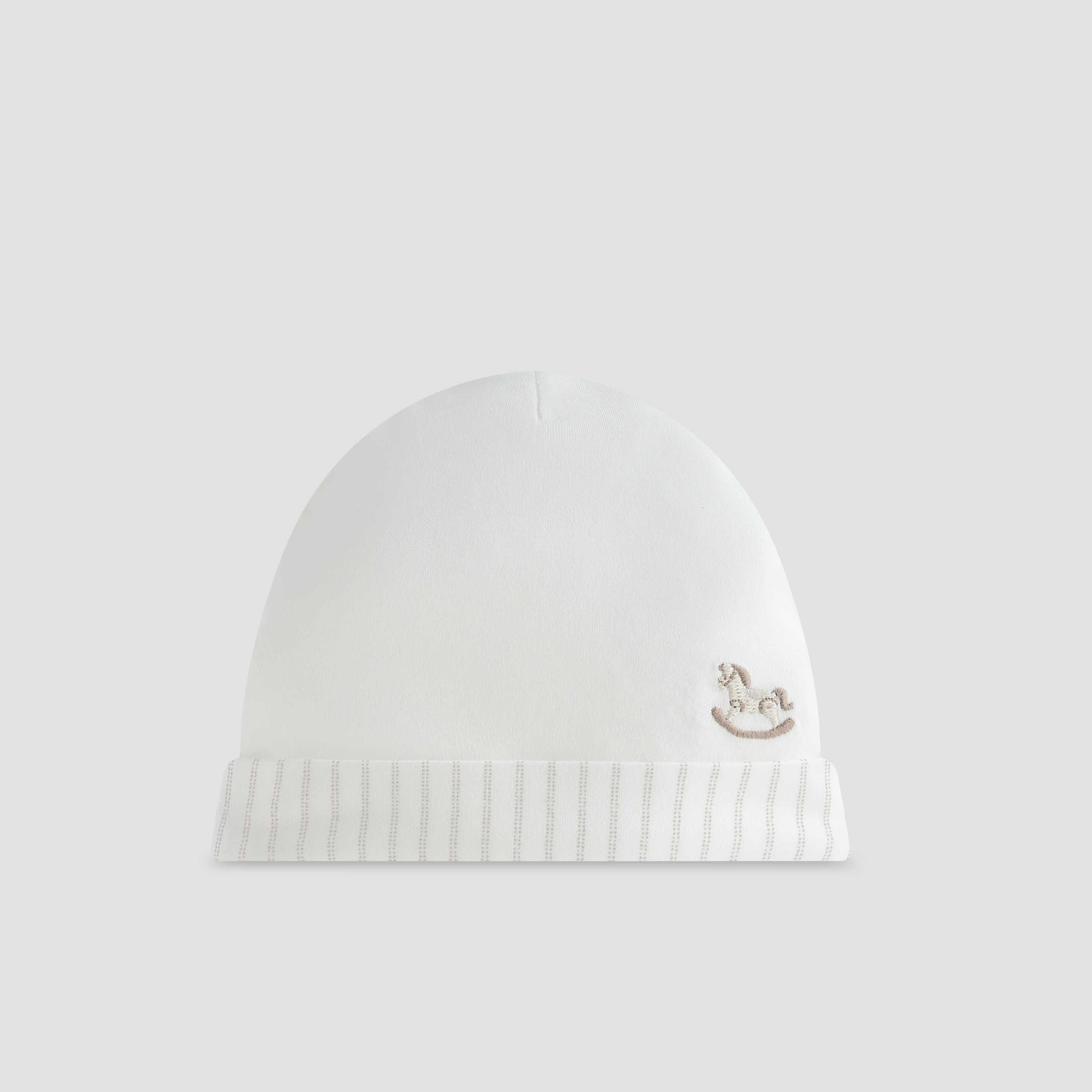 Giggles Rocking Horse Embroidered Beanie Cap-baby-boys-accessories-caps-image-2