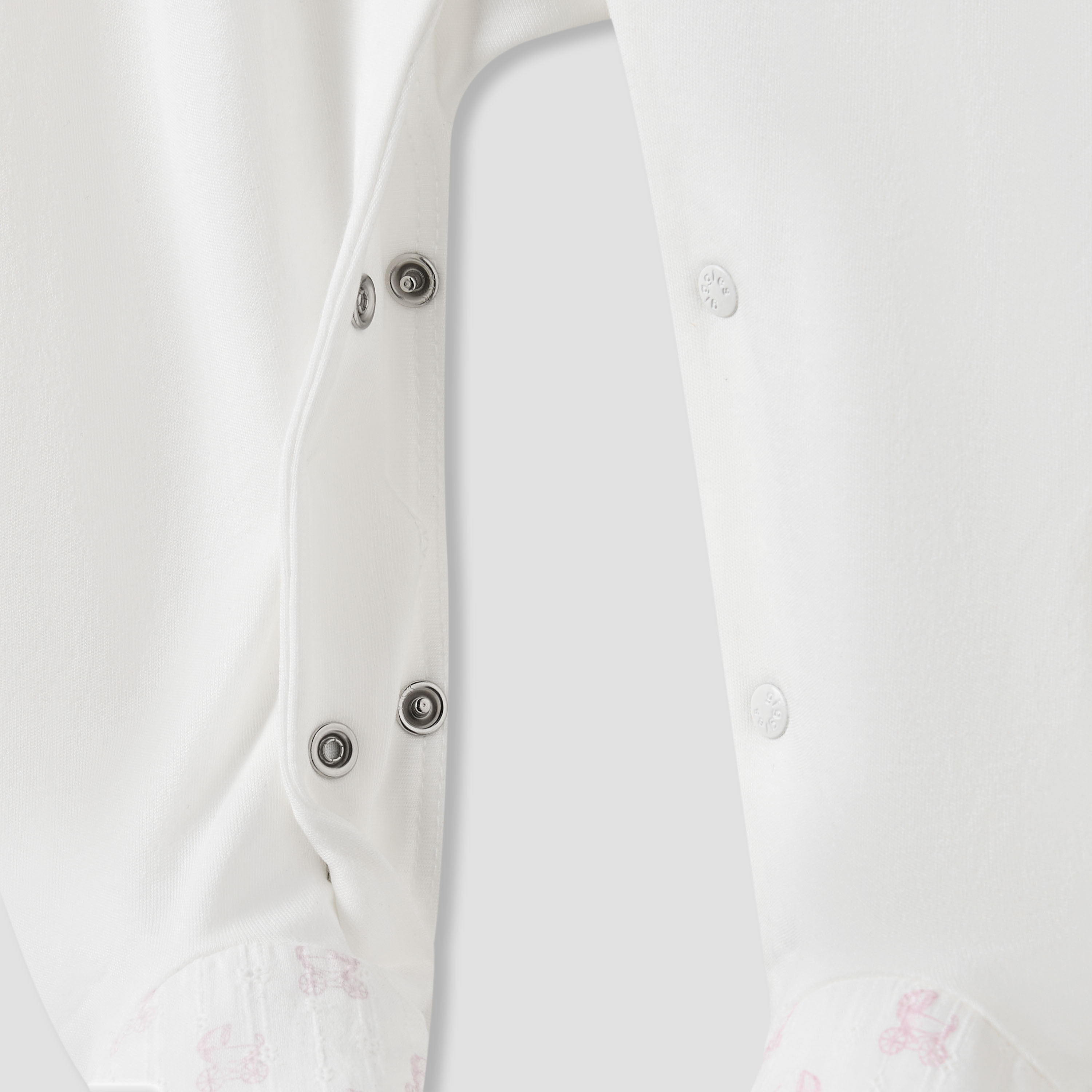Giggles Printed Collared Sleepsuit with Button Closure-baby-girls-clothing-nightwear-sleepsuits-image-5