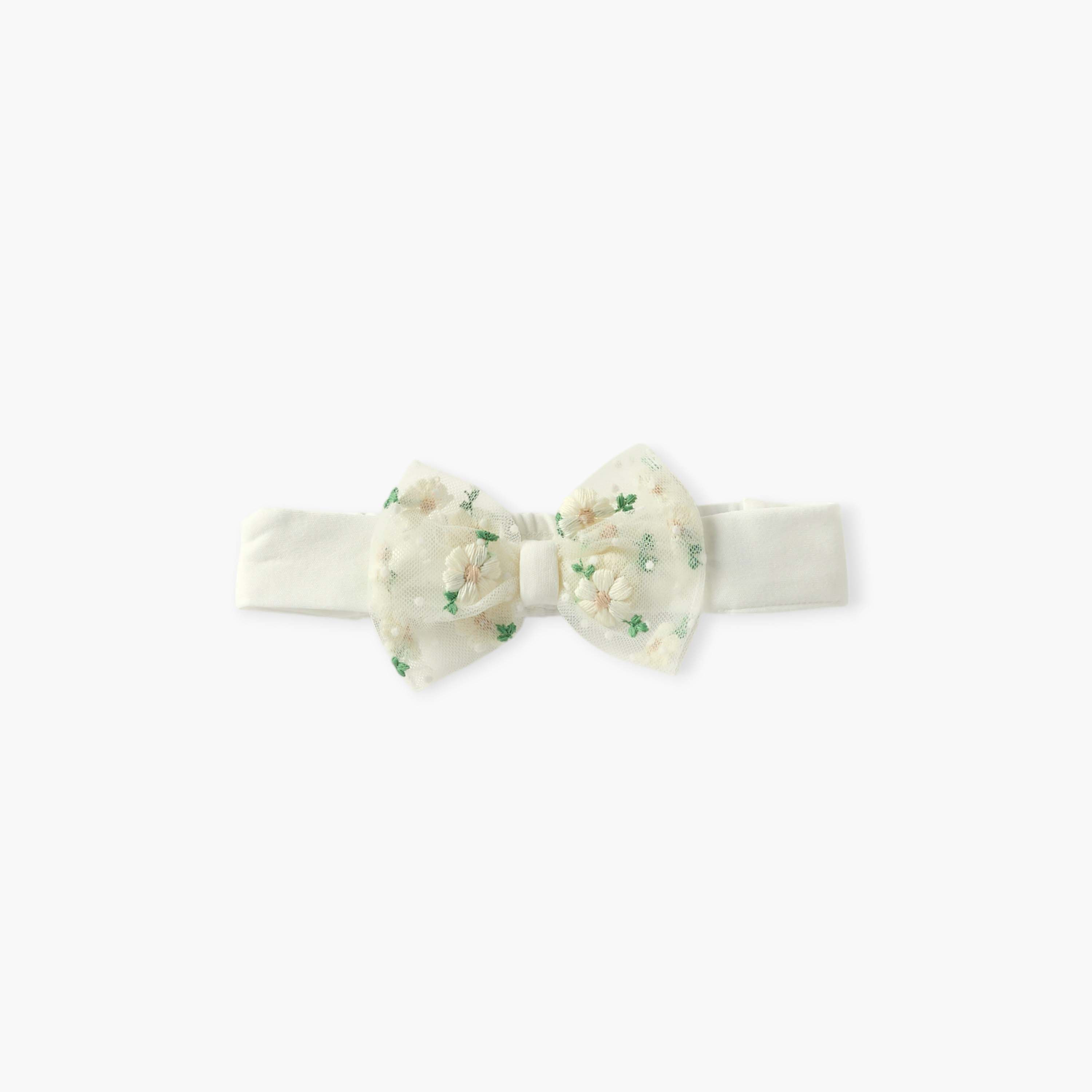 شريطة رأس مزينة بفيونكة وتطريز زهور من جيجلز-promo_babyshop_Buy3for1_OMN230426-image-1